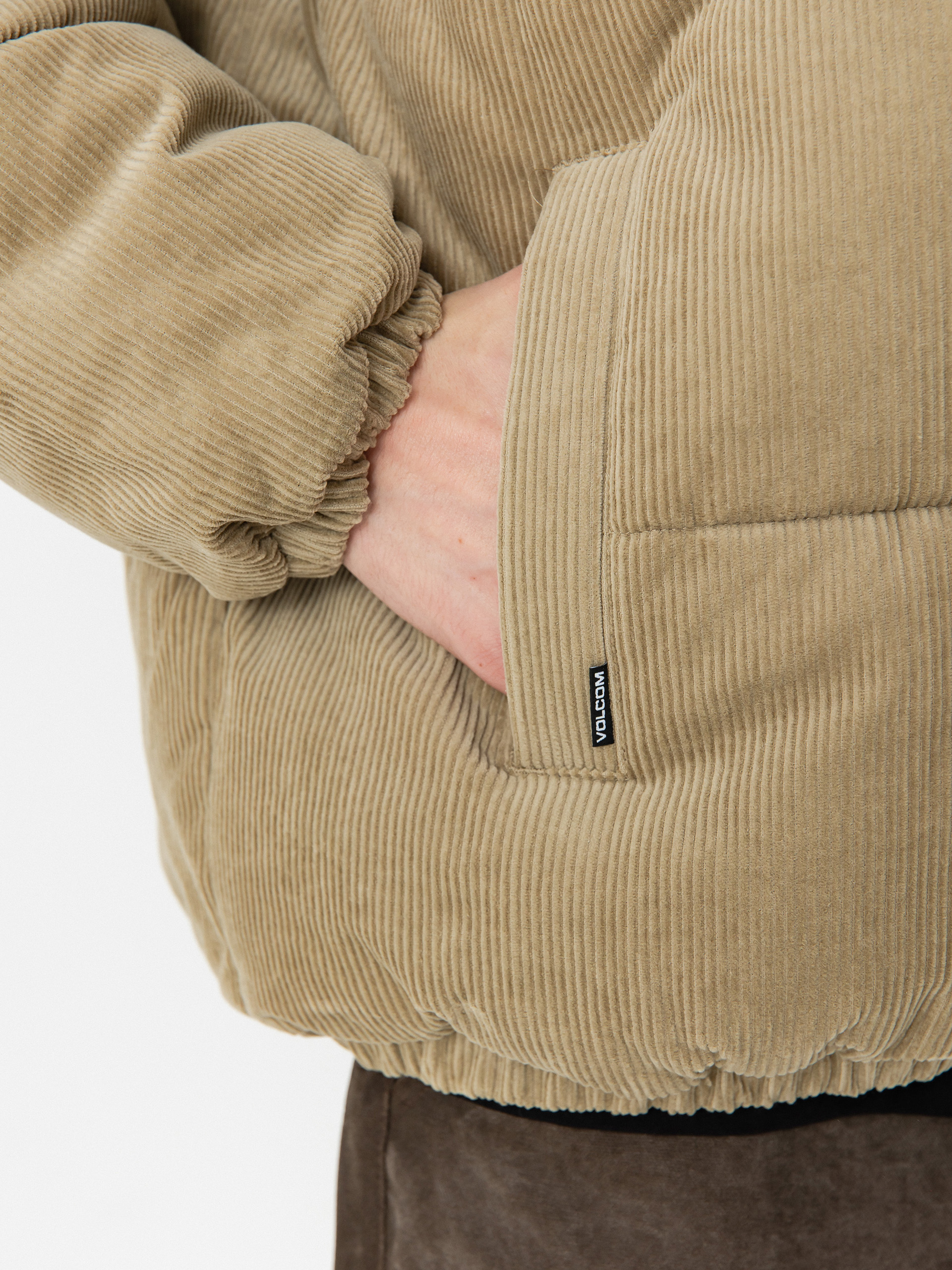 Bunda Volcom Walltz Cord (khaki)