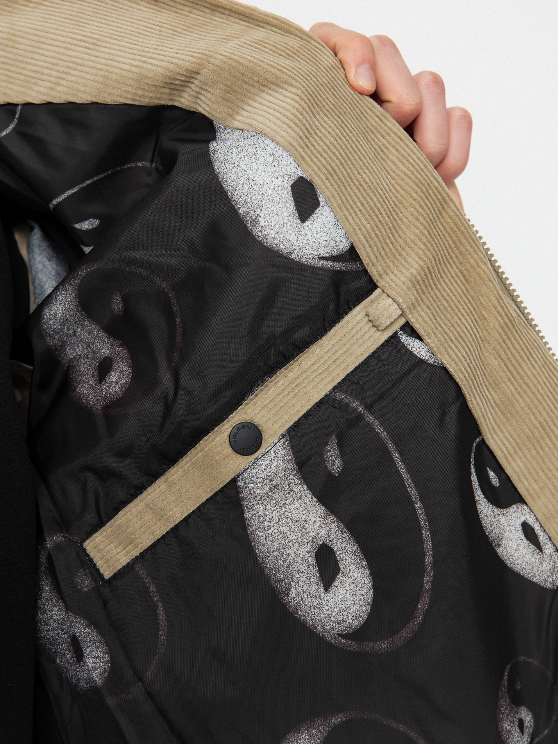 Bunda Volcom Walltz Cord (khaki)