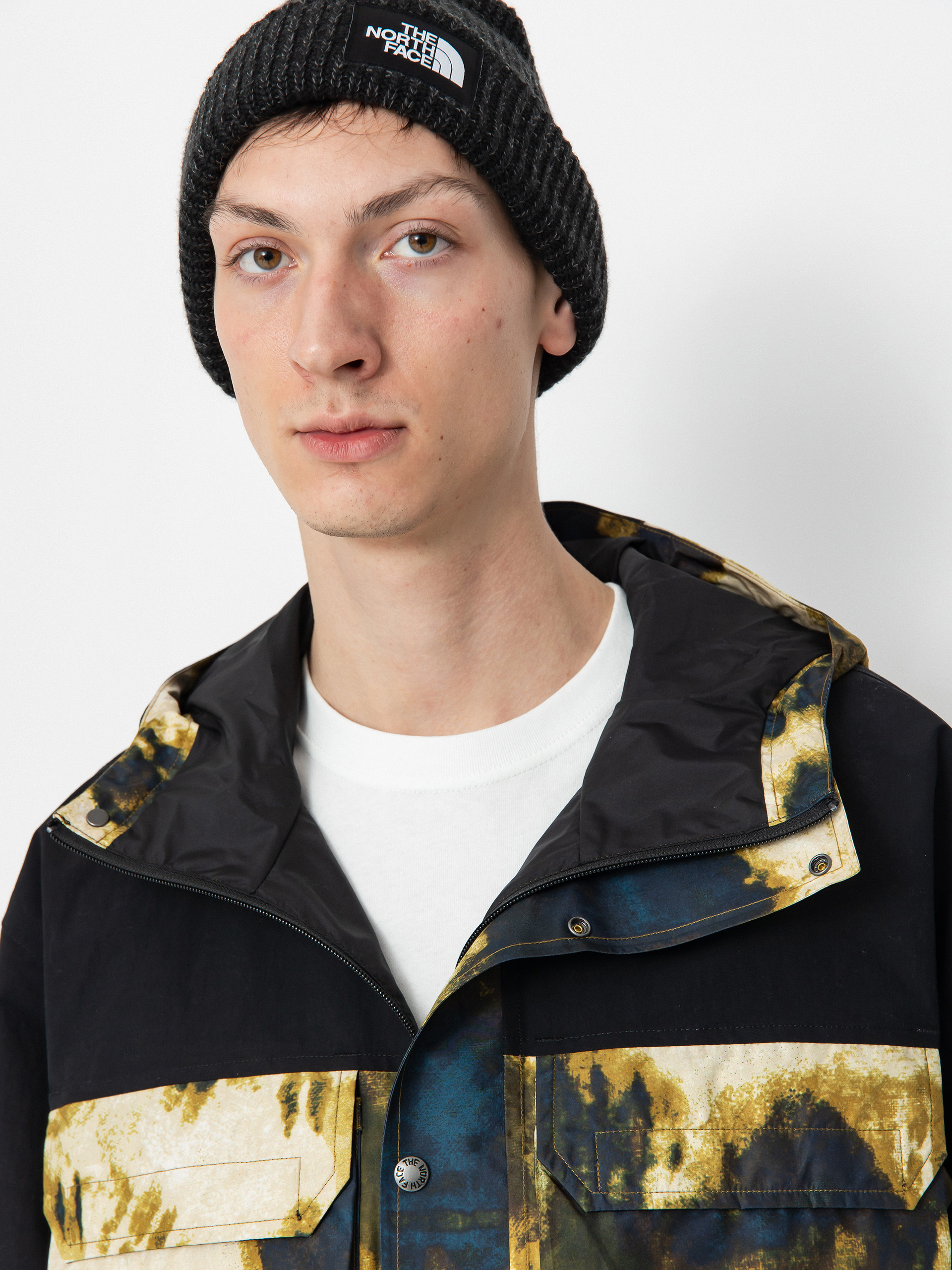 Bunda The North Face M66 Cargo Rain (midnight petrol tnf ble)