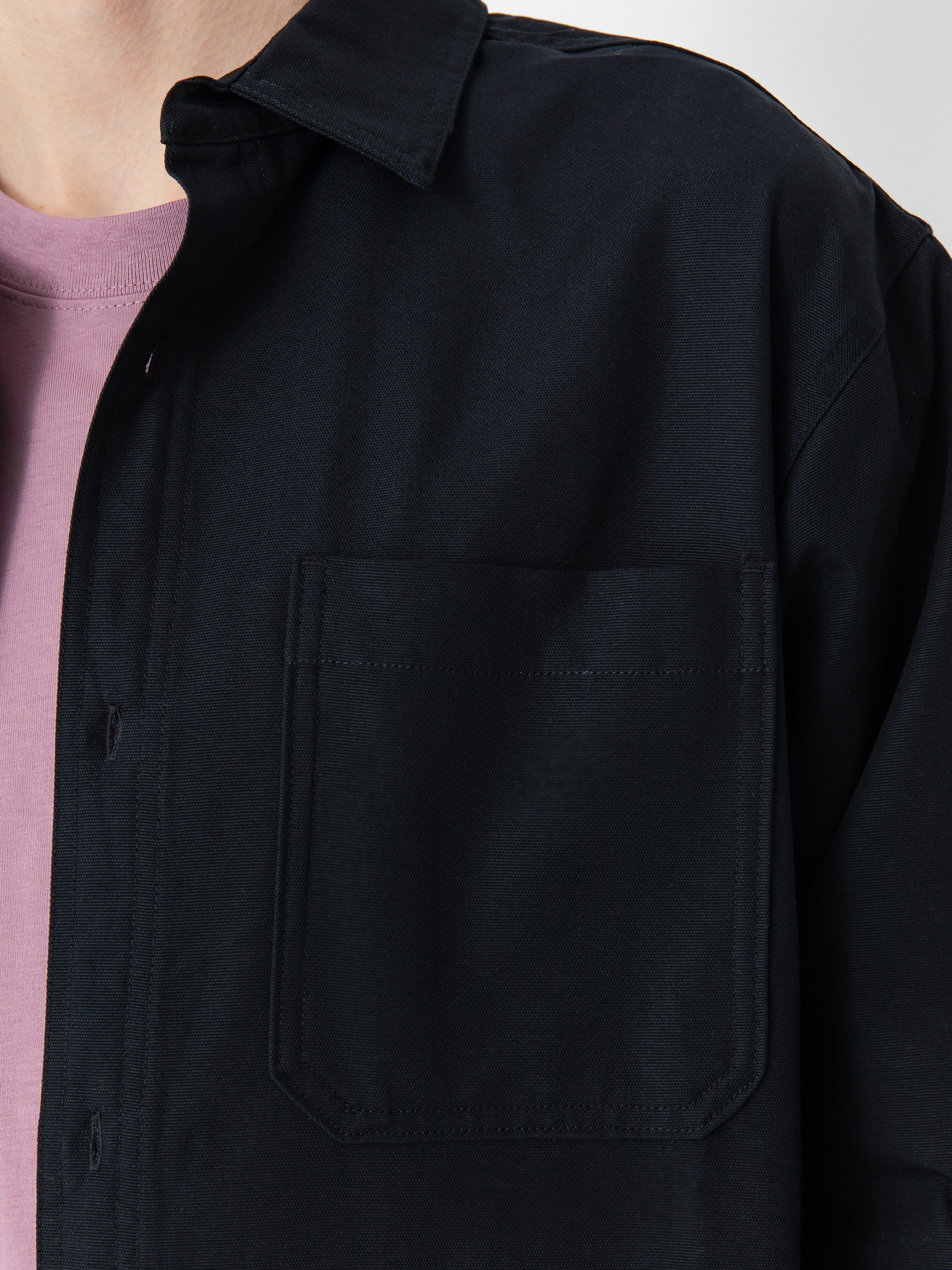 Košile Nike SB Essential Woven (black/white)