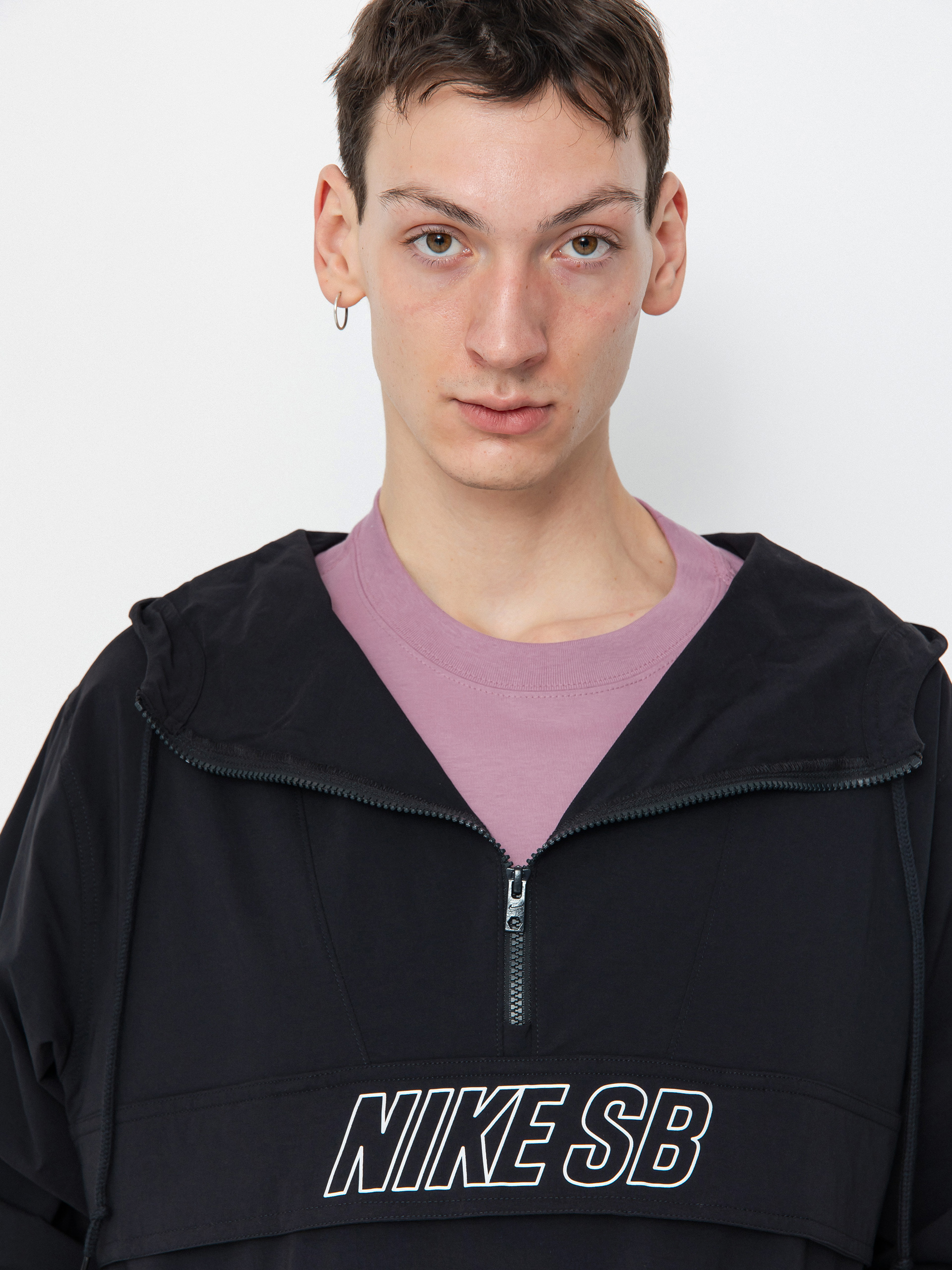 Bunda Nike SB Essential Woven (black/white)