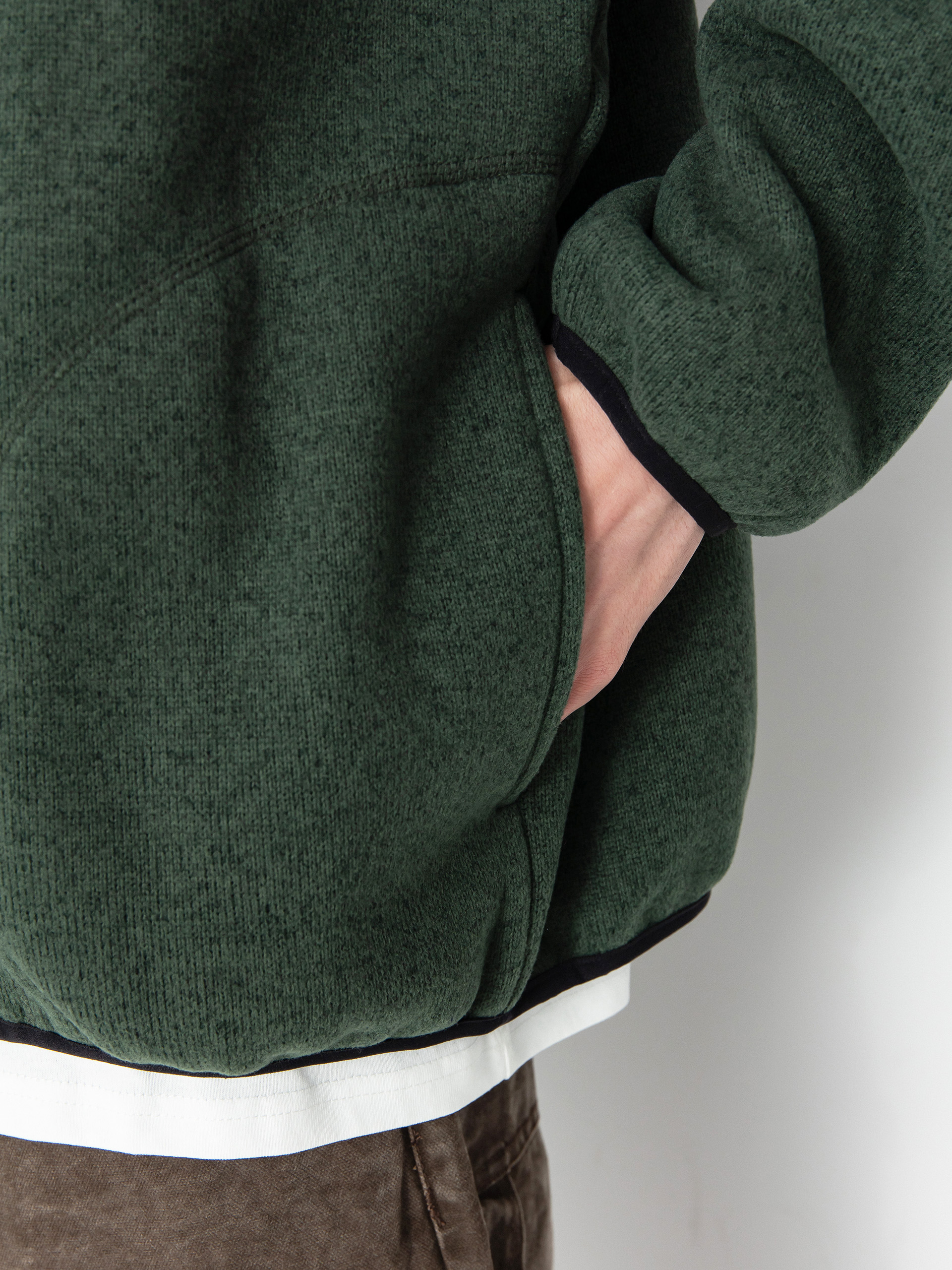 Pánský Fleecová mikina Element Sahtu Zip (deep forest)