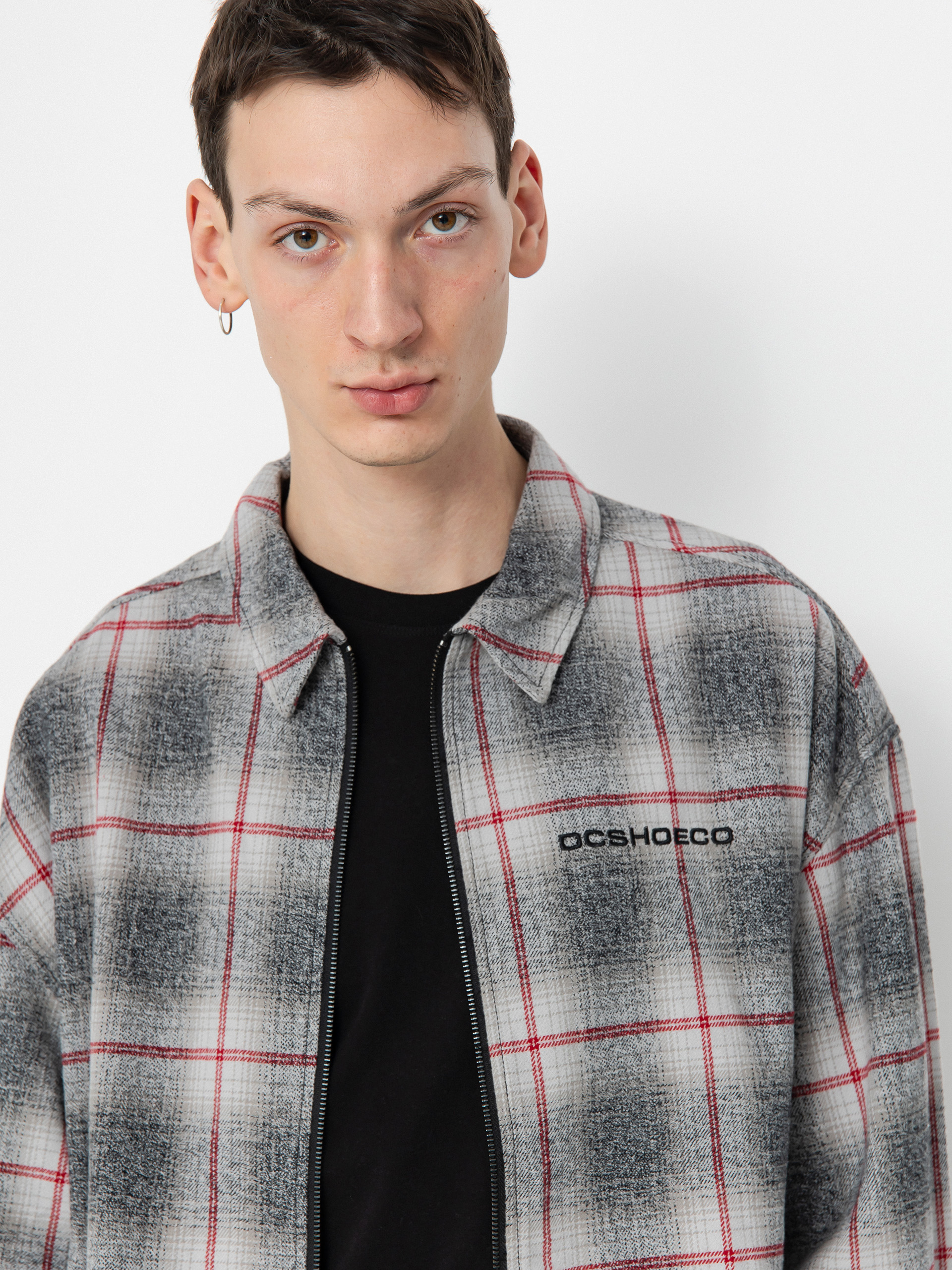 Košile DC Mineral (lily white plaid)