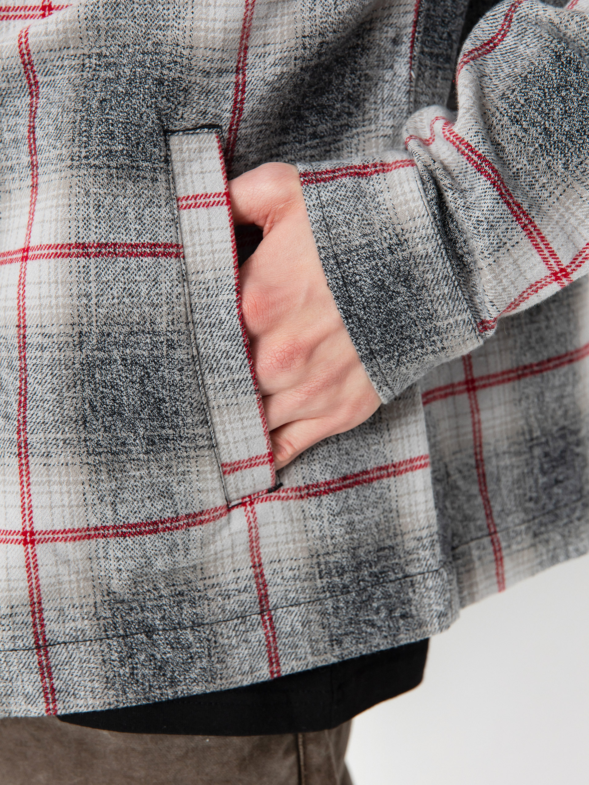 Košile DC Mineral (lily white plaid)