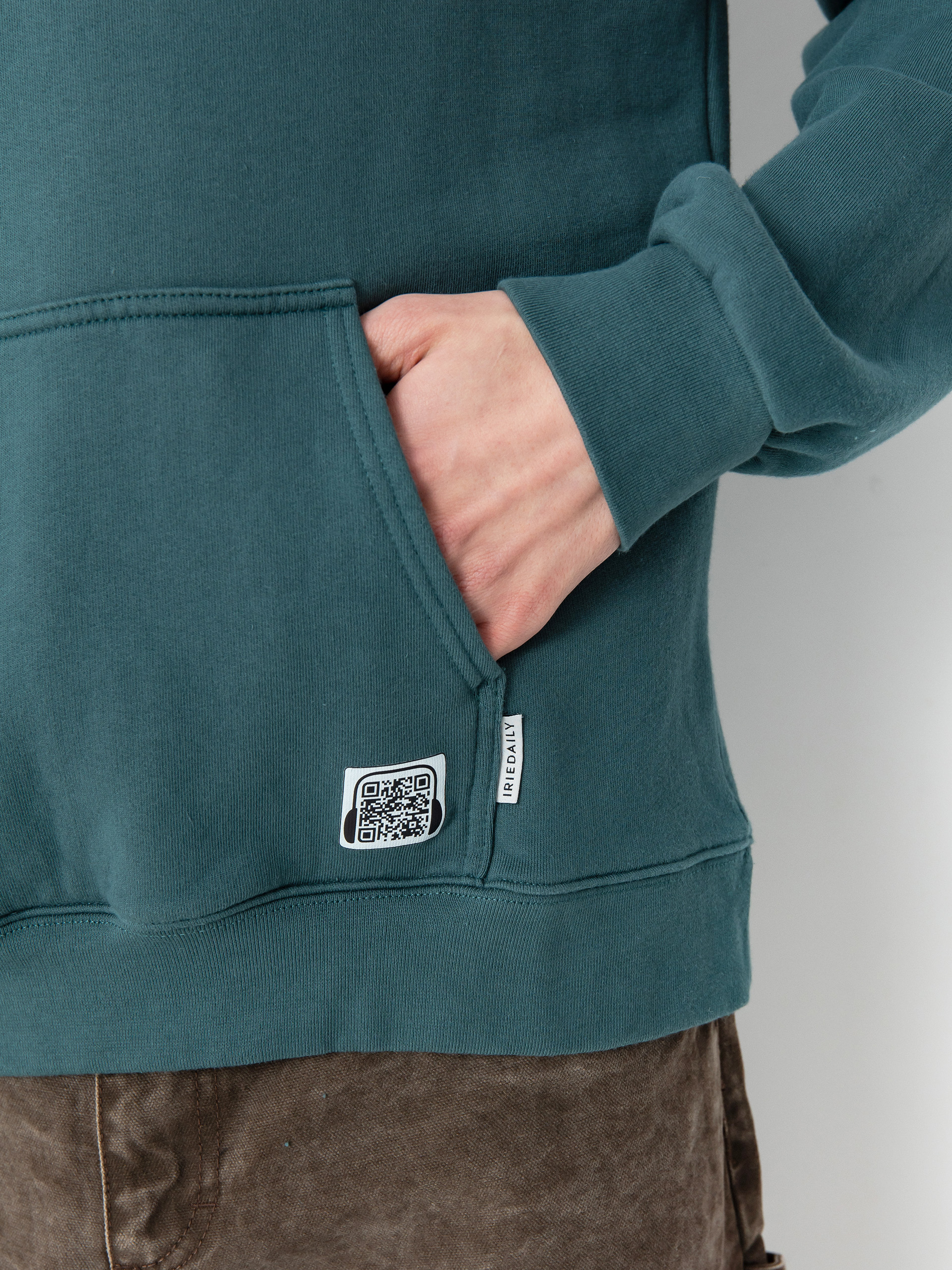 Mikina s kapucí Iriedaily Irietape HD (cool jungle)