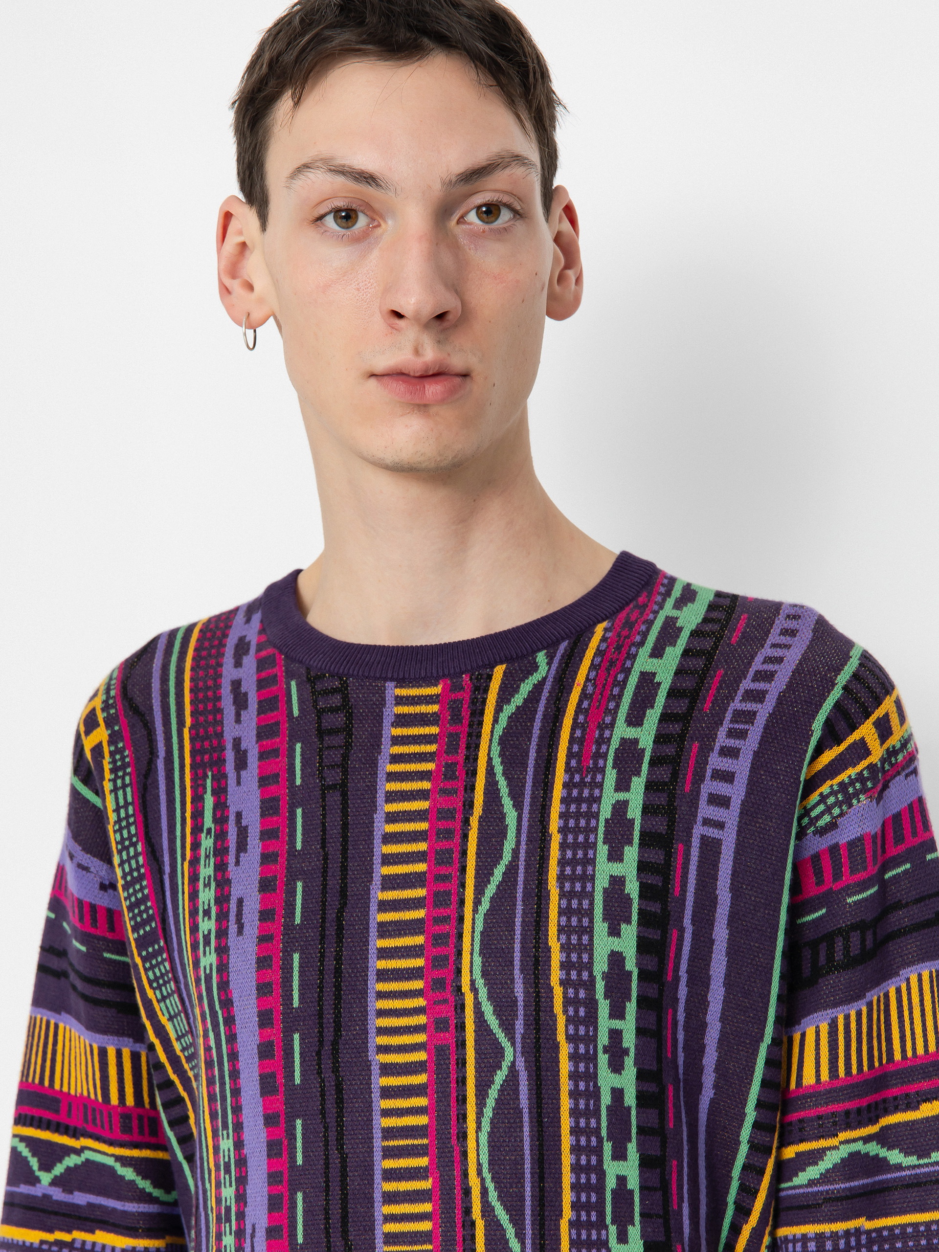 Svetr Iriedaily Theodore Knit (deep purple)