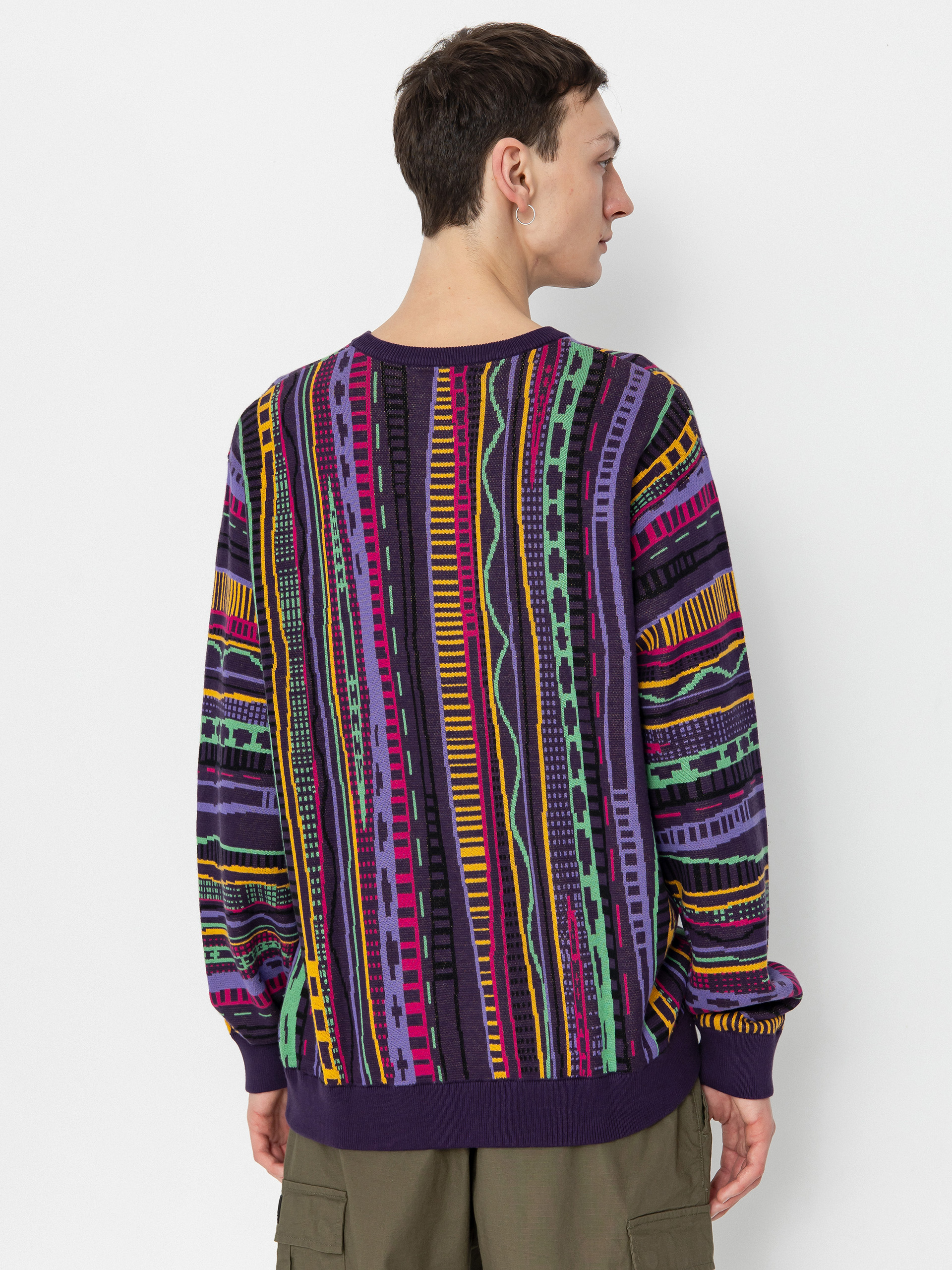 Svetr Iriedaily Theodore Knit (deep purple)