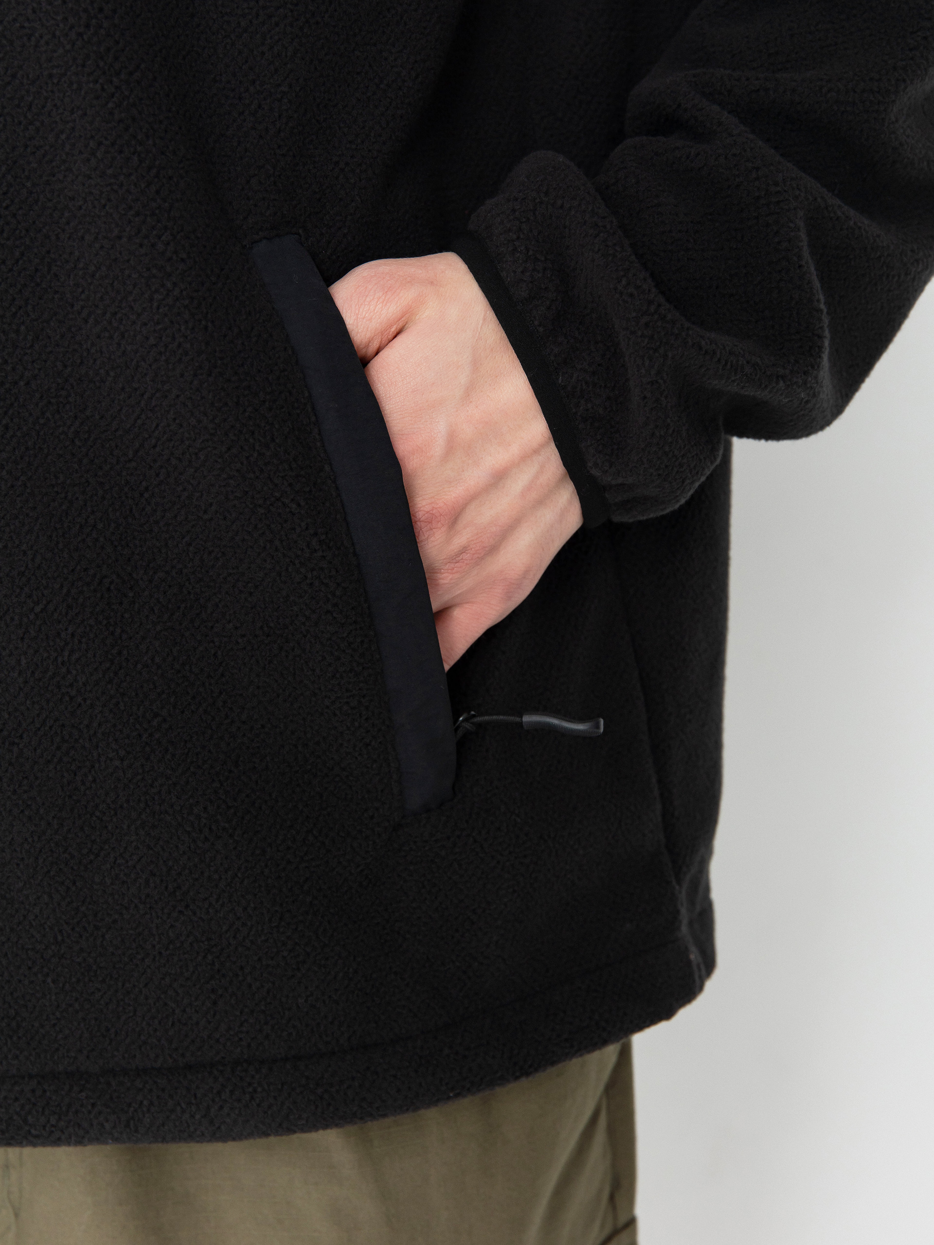 Mikina Prosto Nero Half Zip (black)