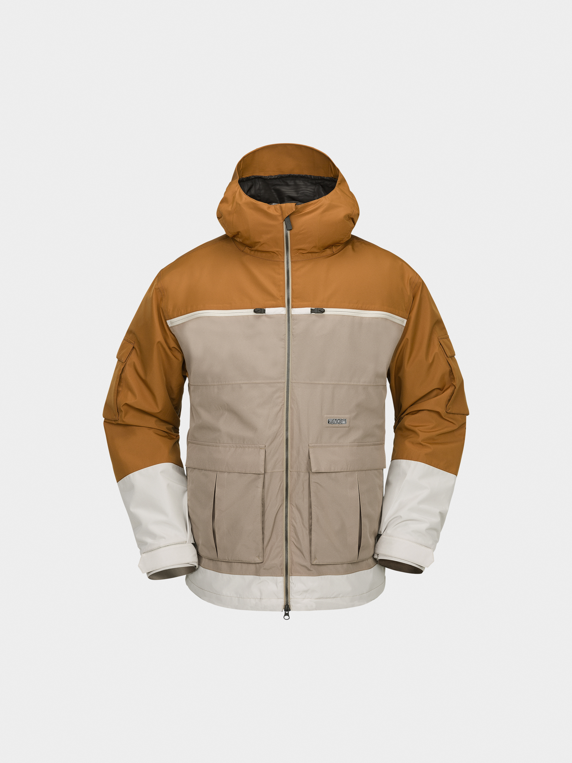 Pánská Snowboardová bunda Volcom Nightbreaker 20K (chestnut brown)