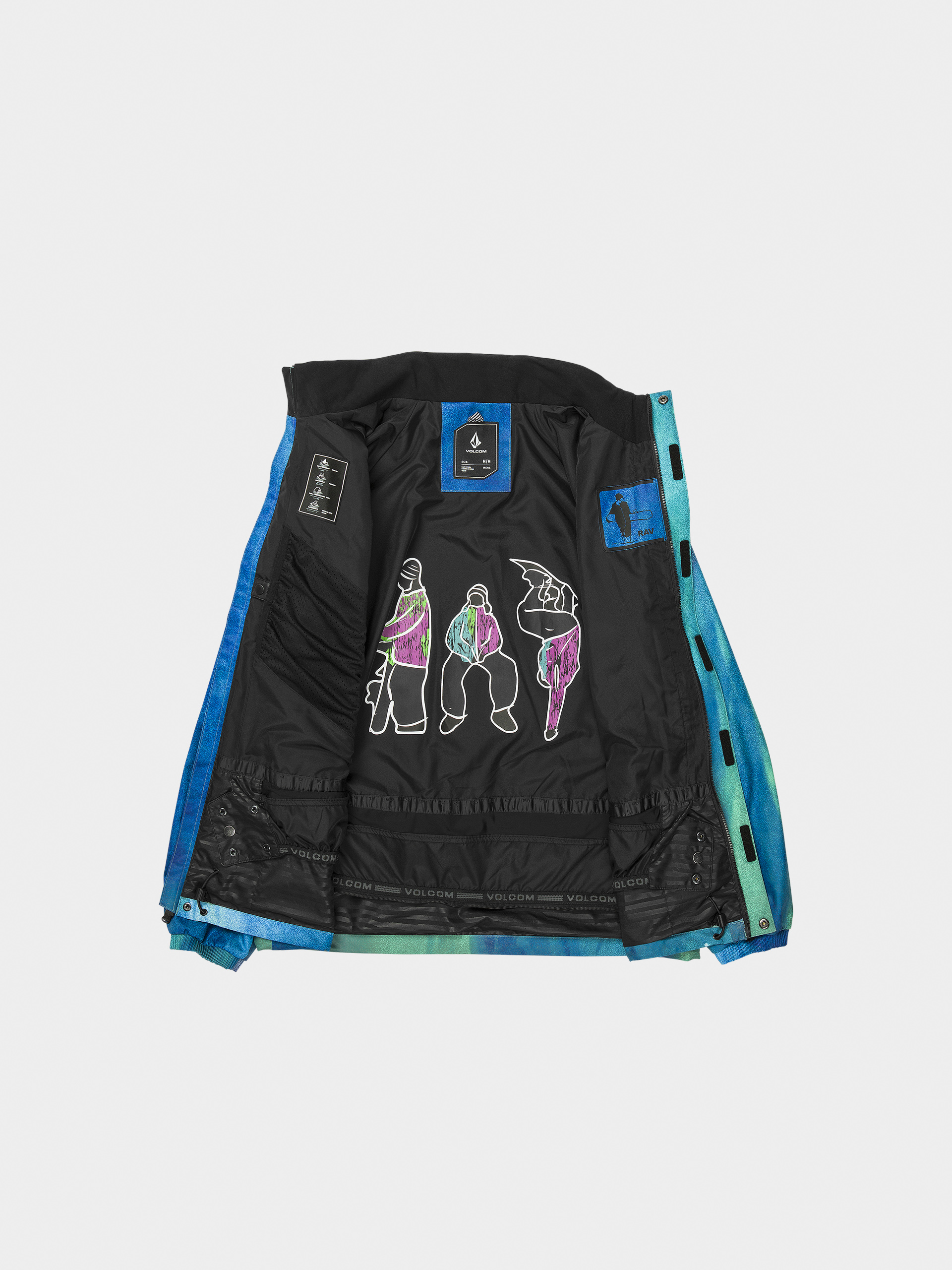Pánská Snowboardová bunda Volcom Ravraah (celestial blue)