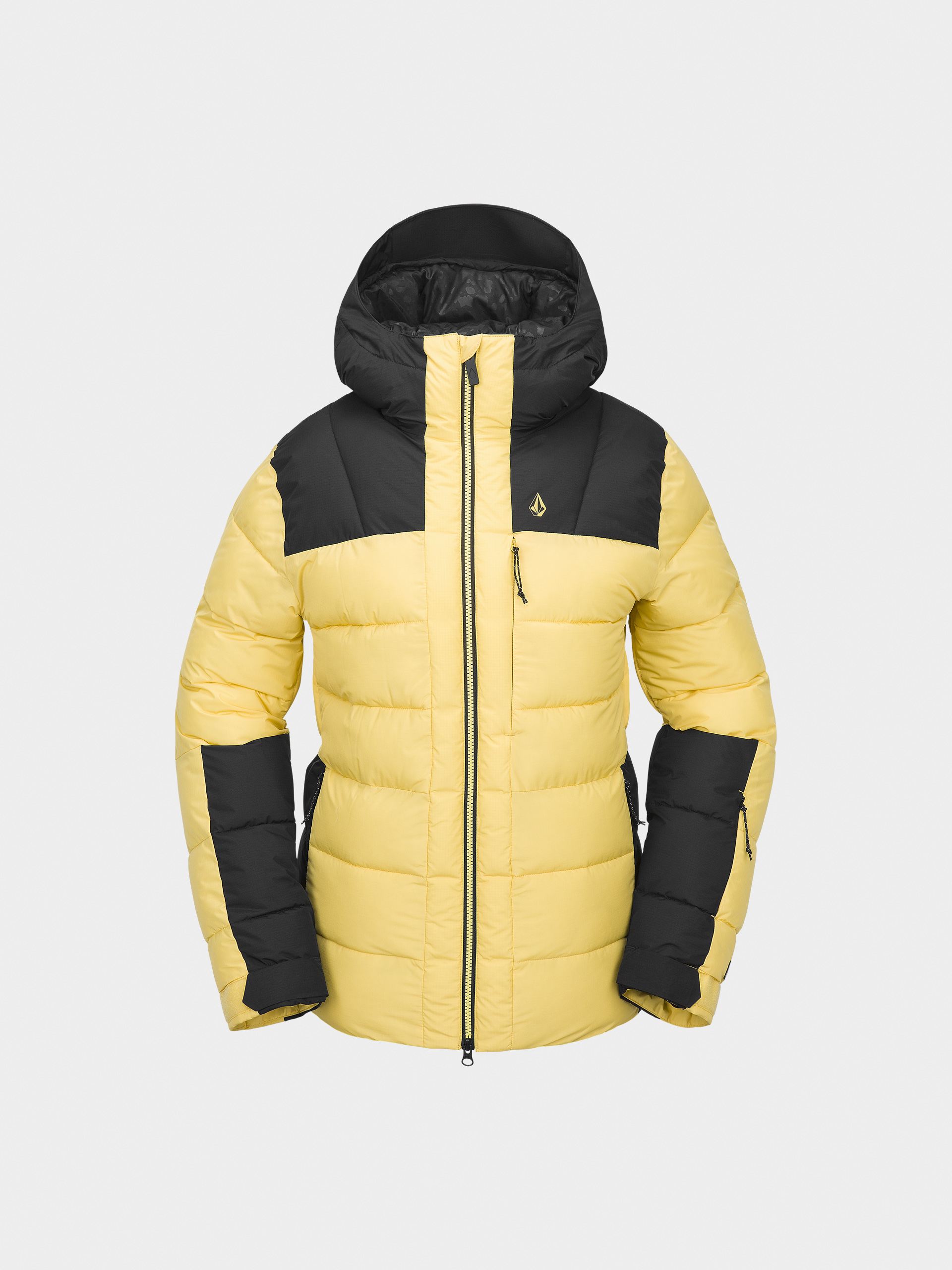 Dámská Snowboardová bunda Volcom Puffleup (dark yellow)