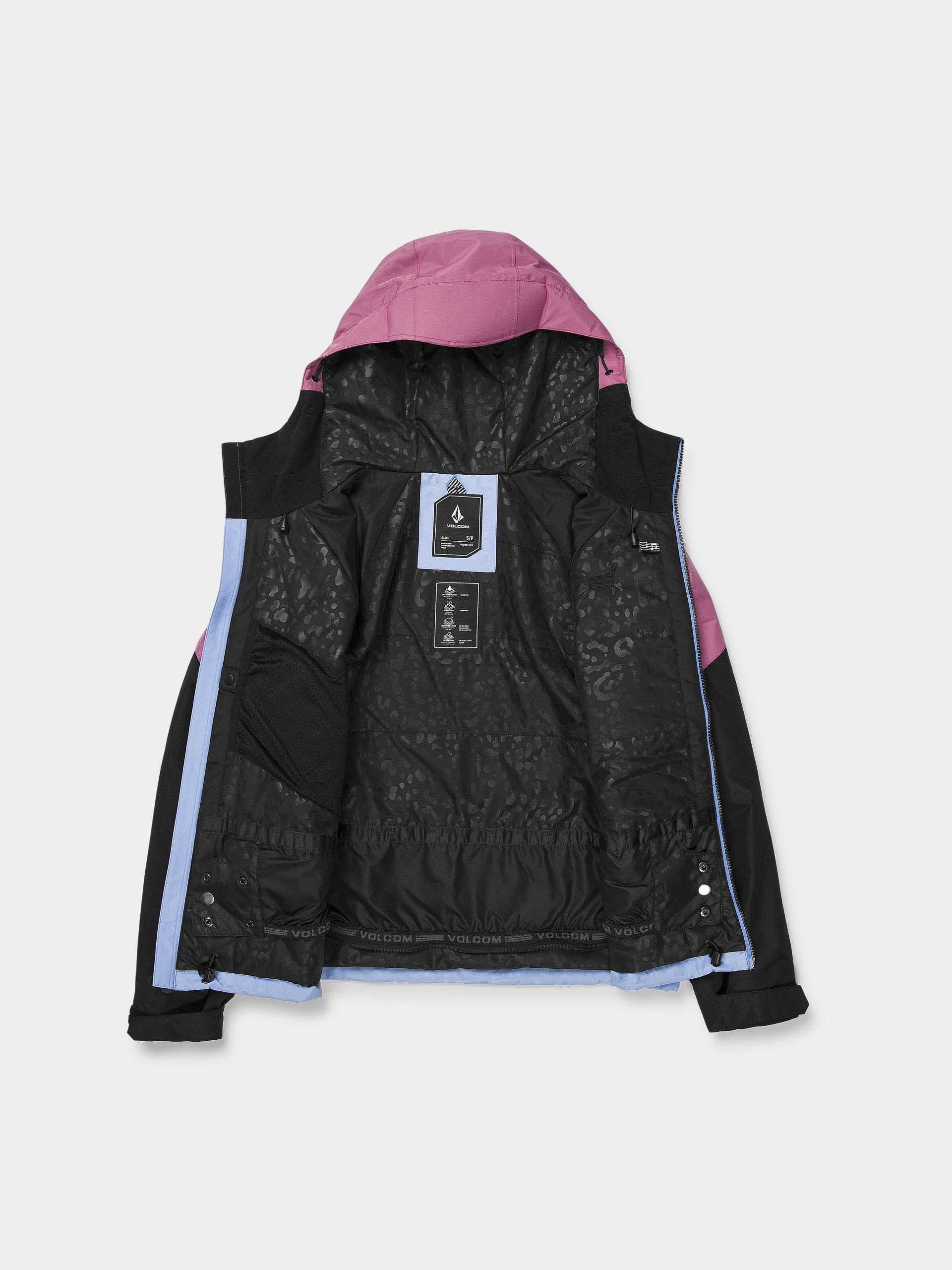 Dámská Snowboardová bunda Volcom Agate Ins (crystal blue)