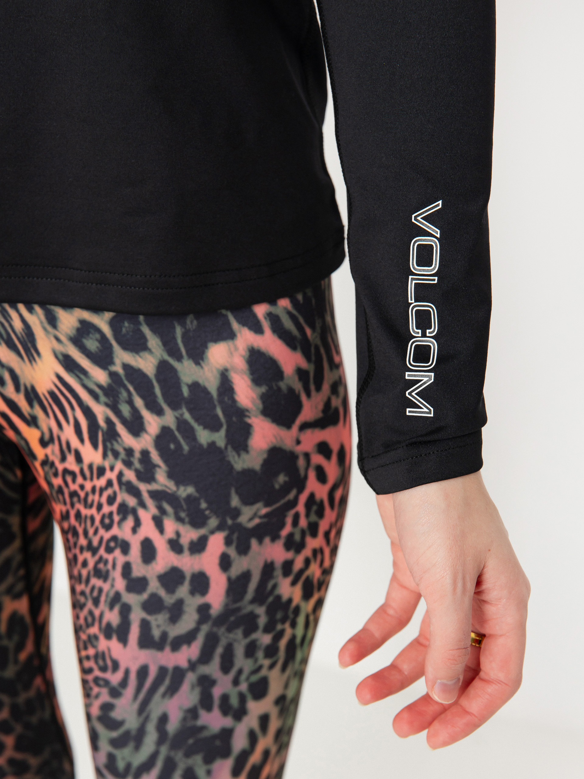 Dámský Triko Volcom V Science Crew (black)