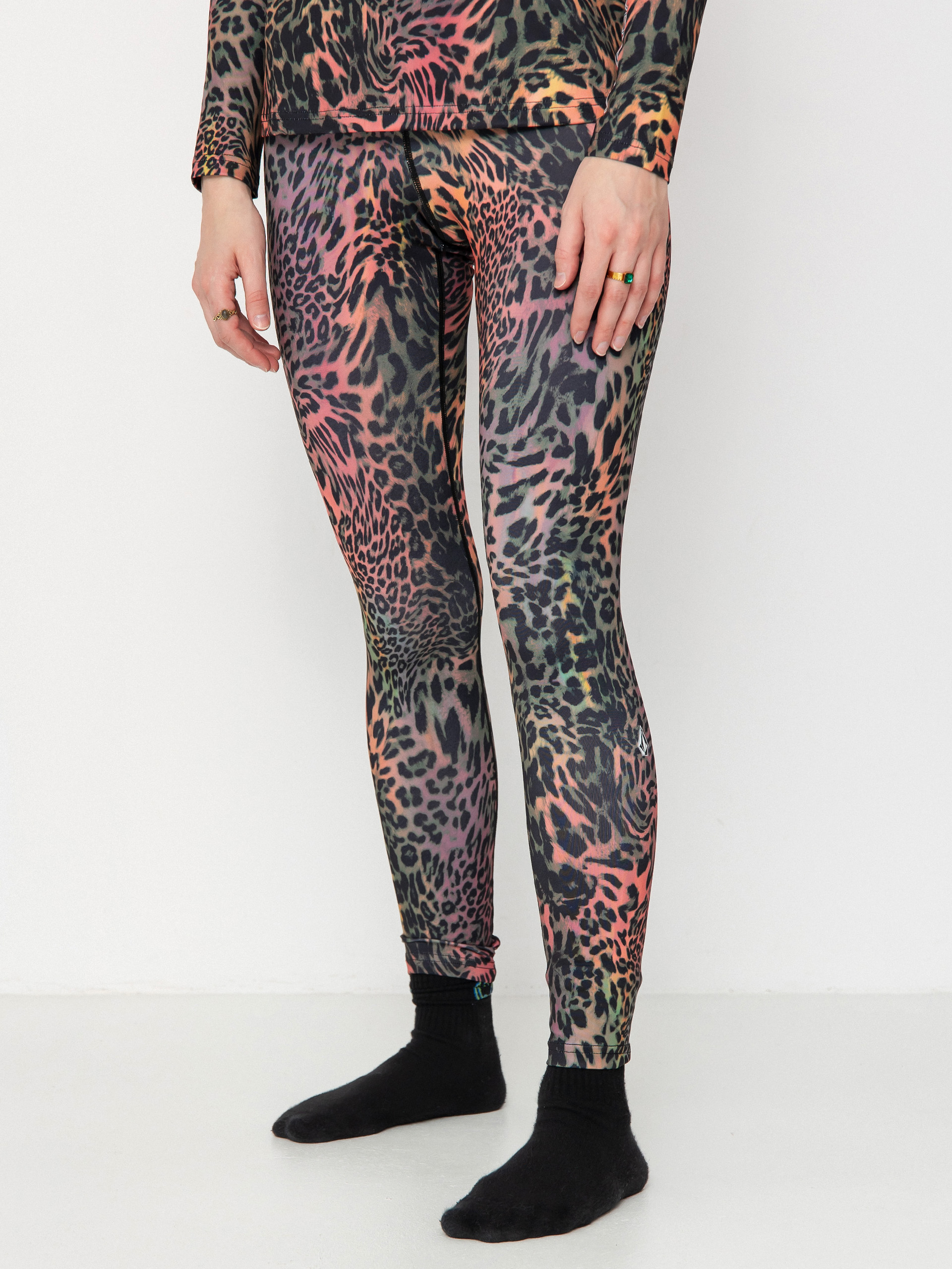 Dámské Termoleginy prádlo Volcom V Science (acid)