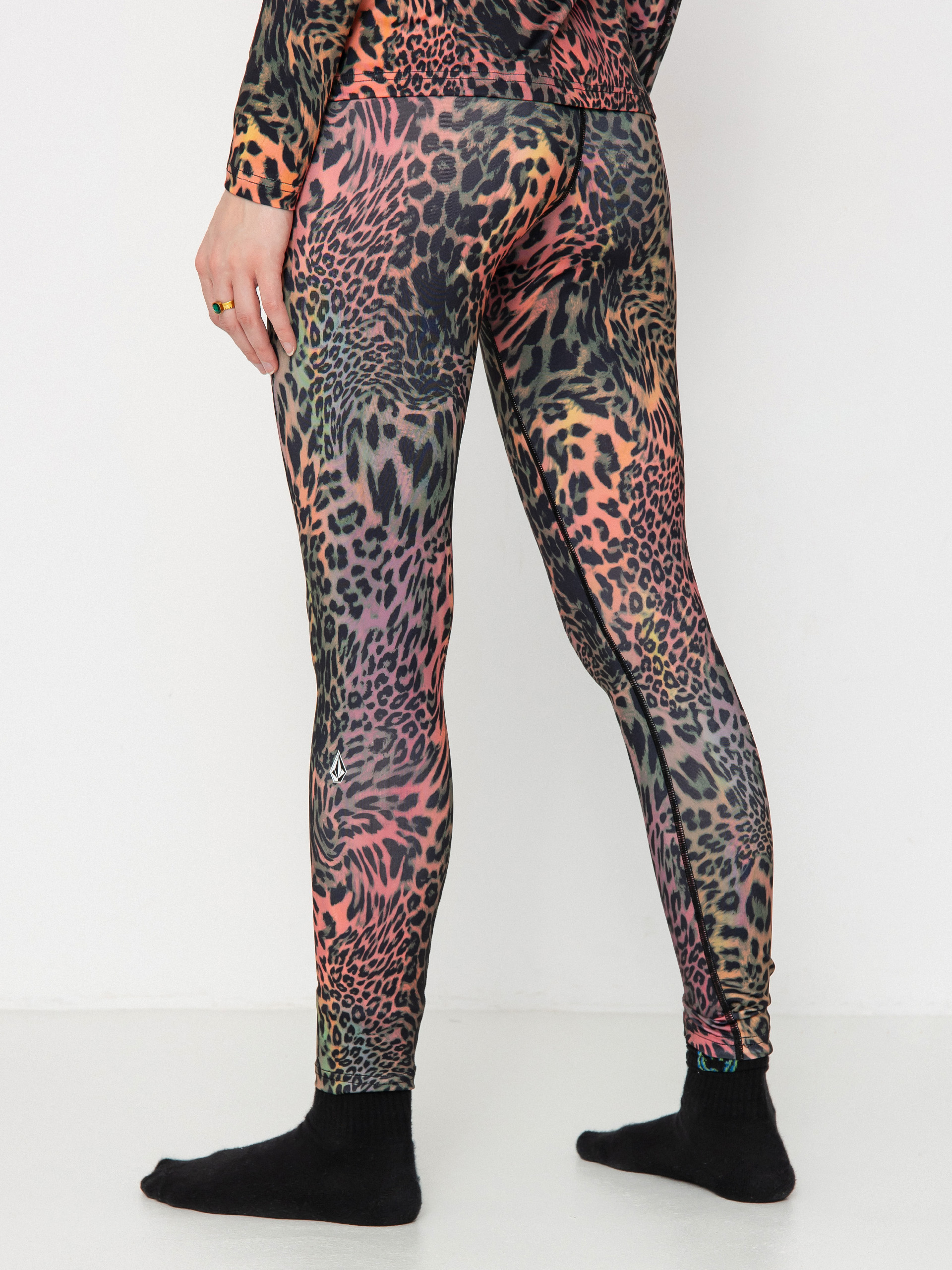 Dámské Termoleginy prádlo Volcom V Science (acid)