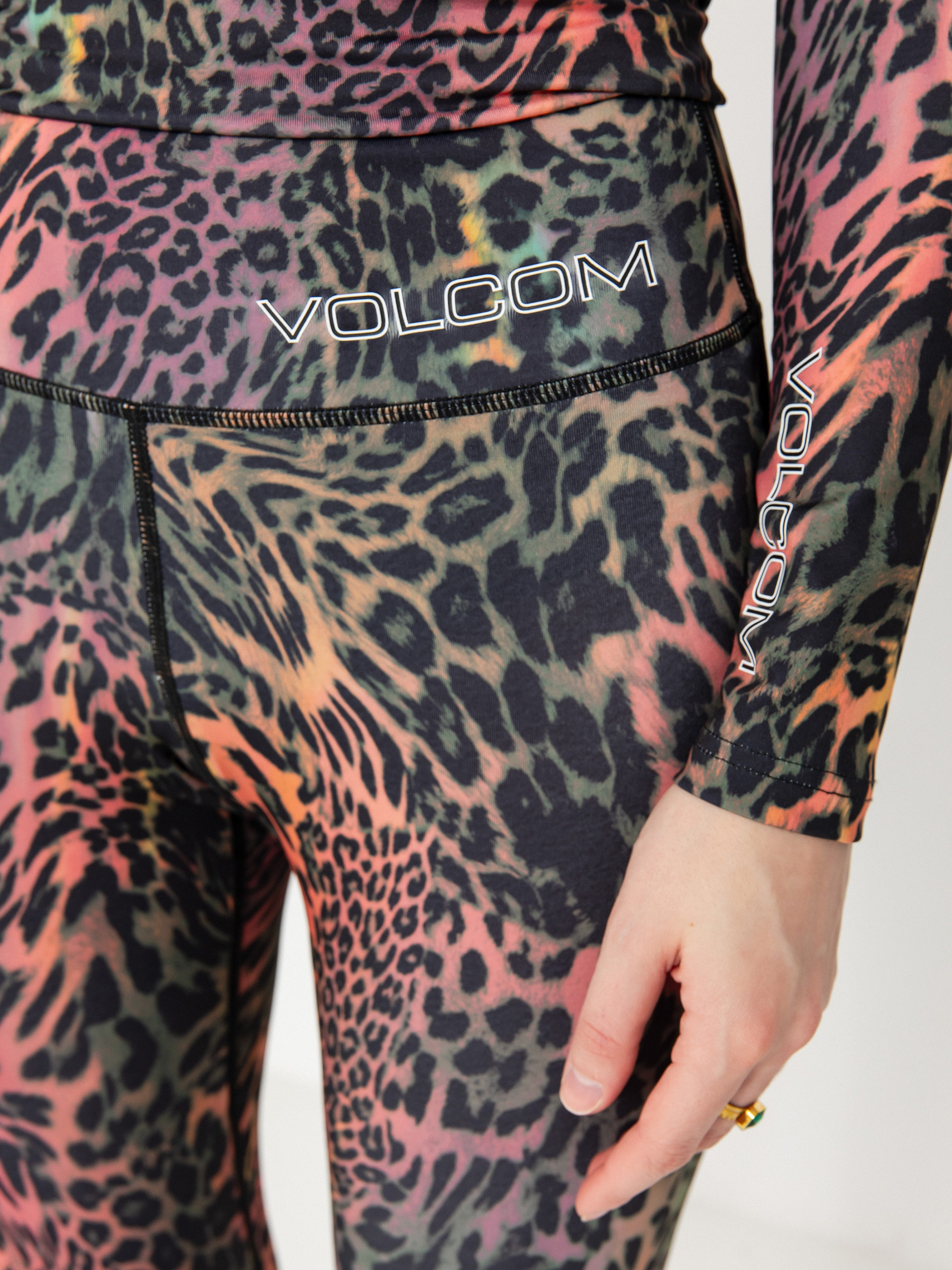 Dámské Termoleginy prádlo Volcom V Science (acid)