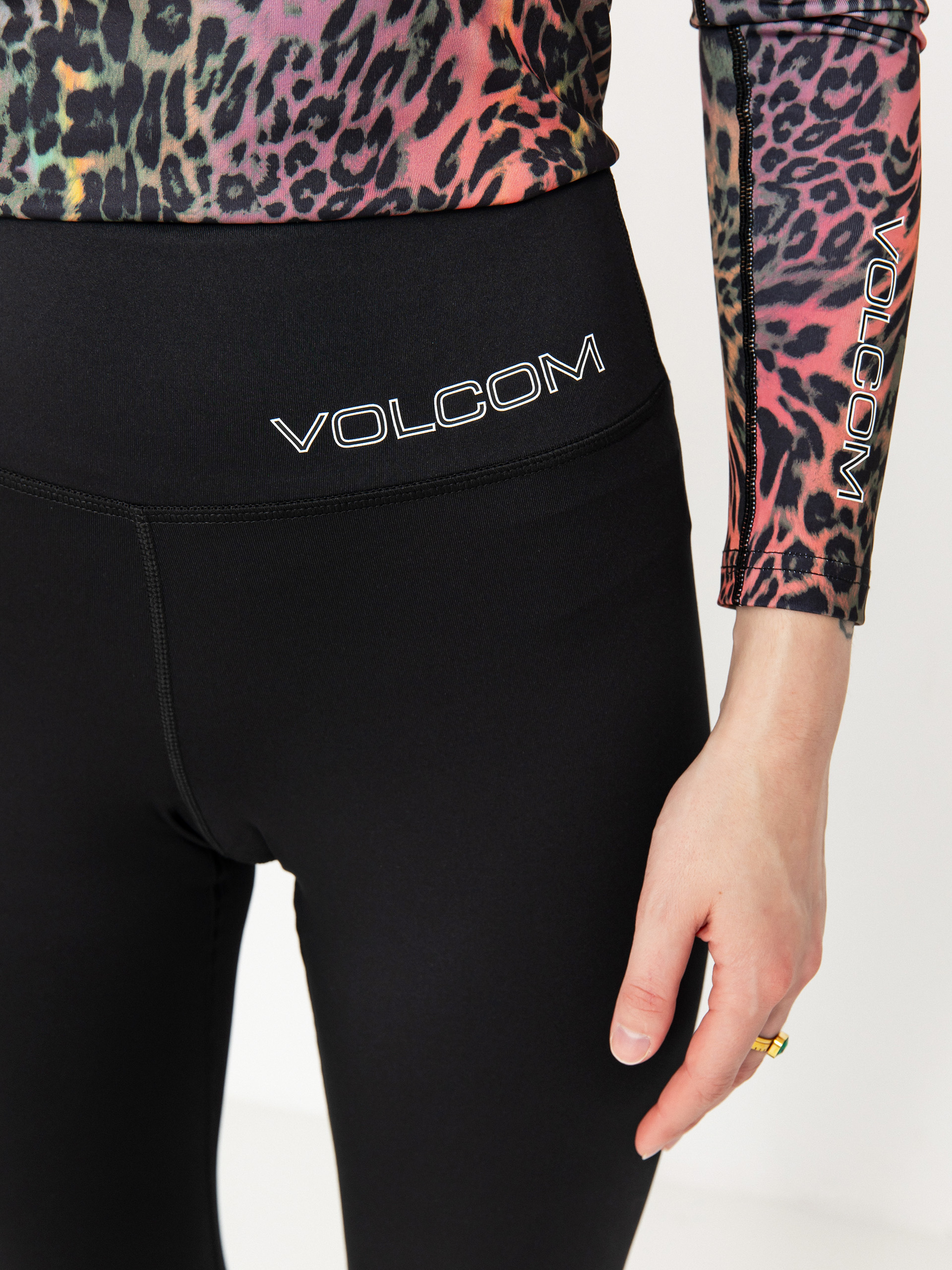Dámské Termoleginy Volcom V Science (black)