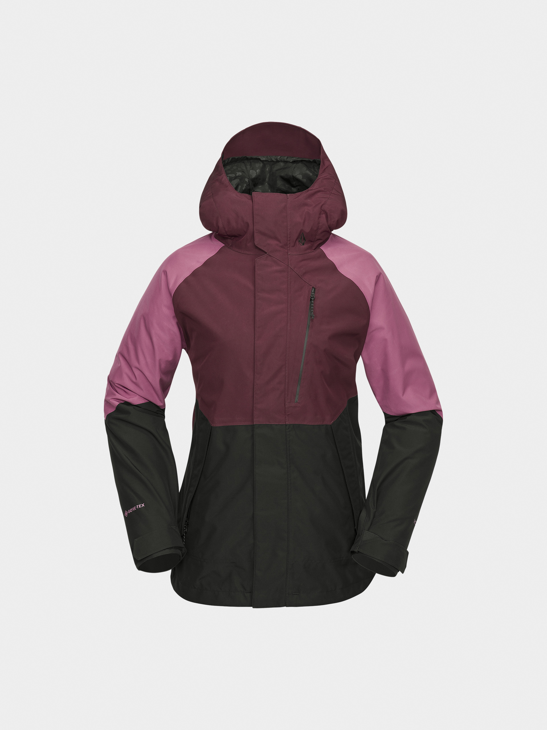 Dámská Snowboardová bunda Volcom V.Co Aris Gore Tex (burgundy)