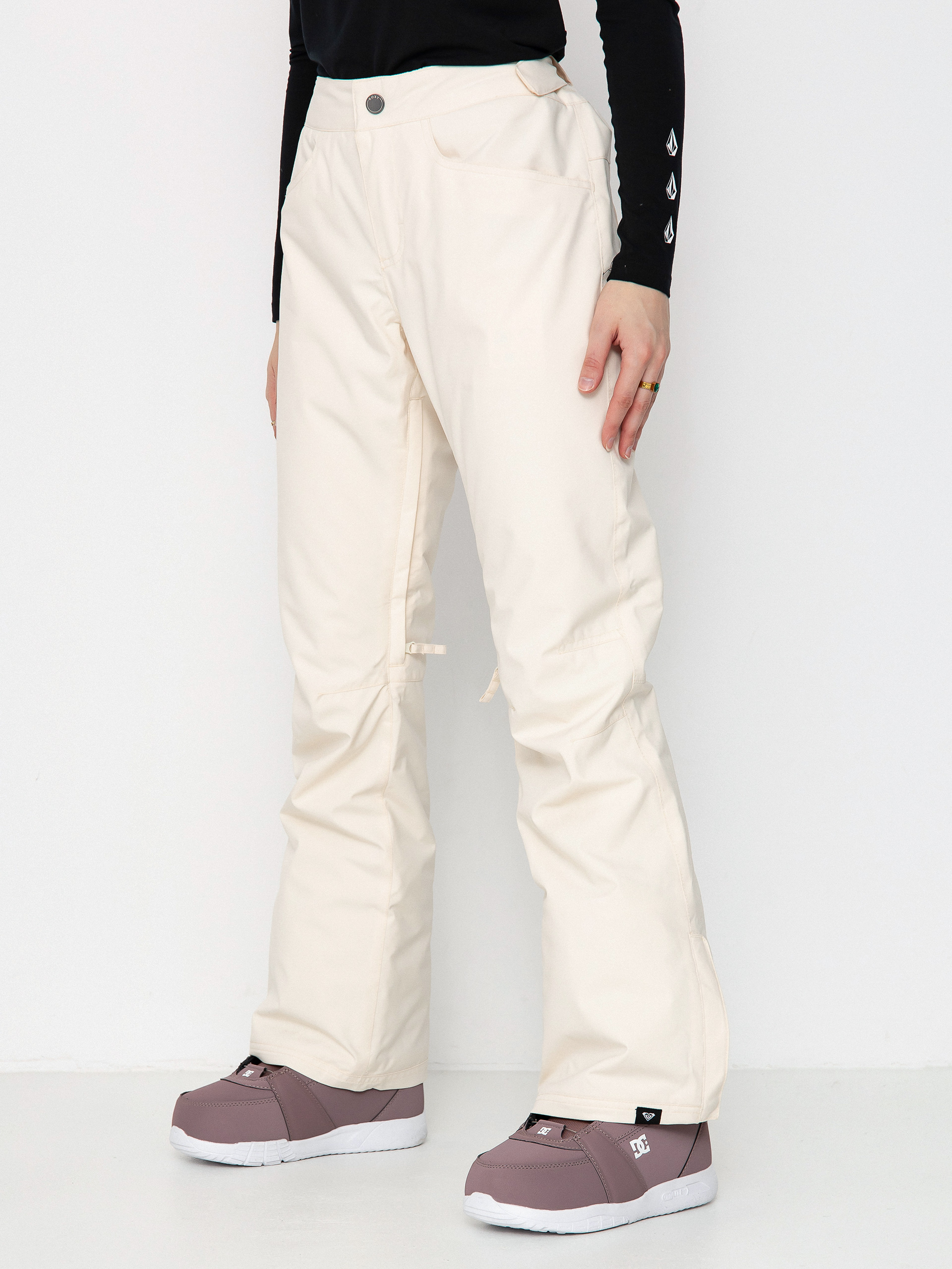 Dámské Snowboardové kalhoty  Roxy Backyard (buttercream)