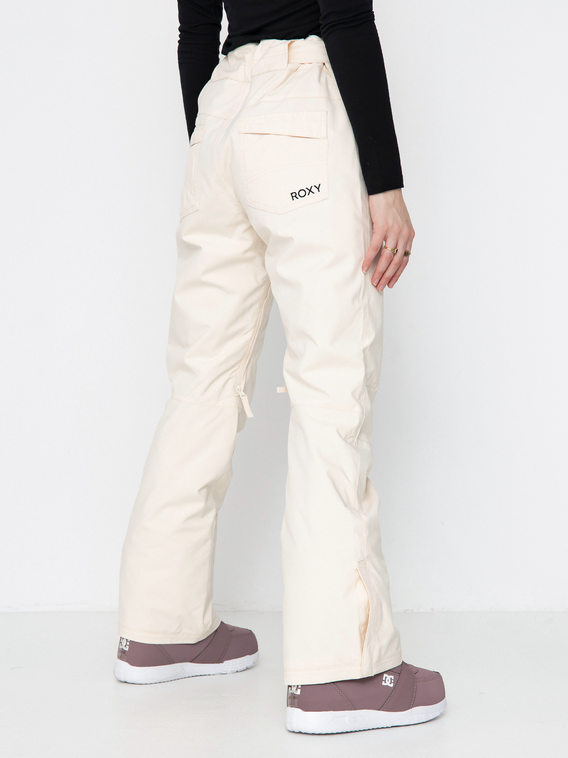 Dámské Snowboardové kalhoty  Roxy Backyard (buttercream)