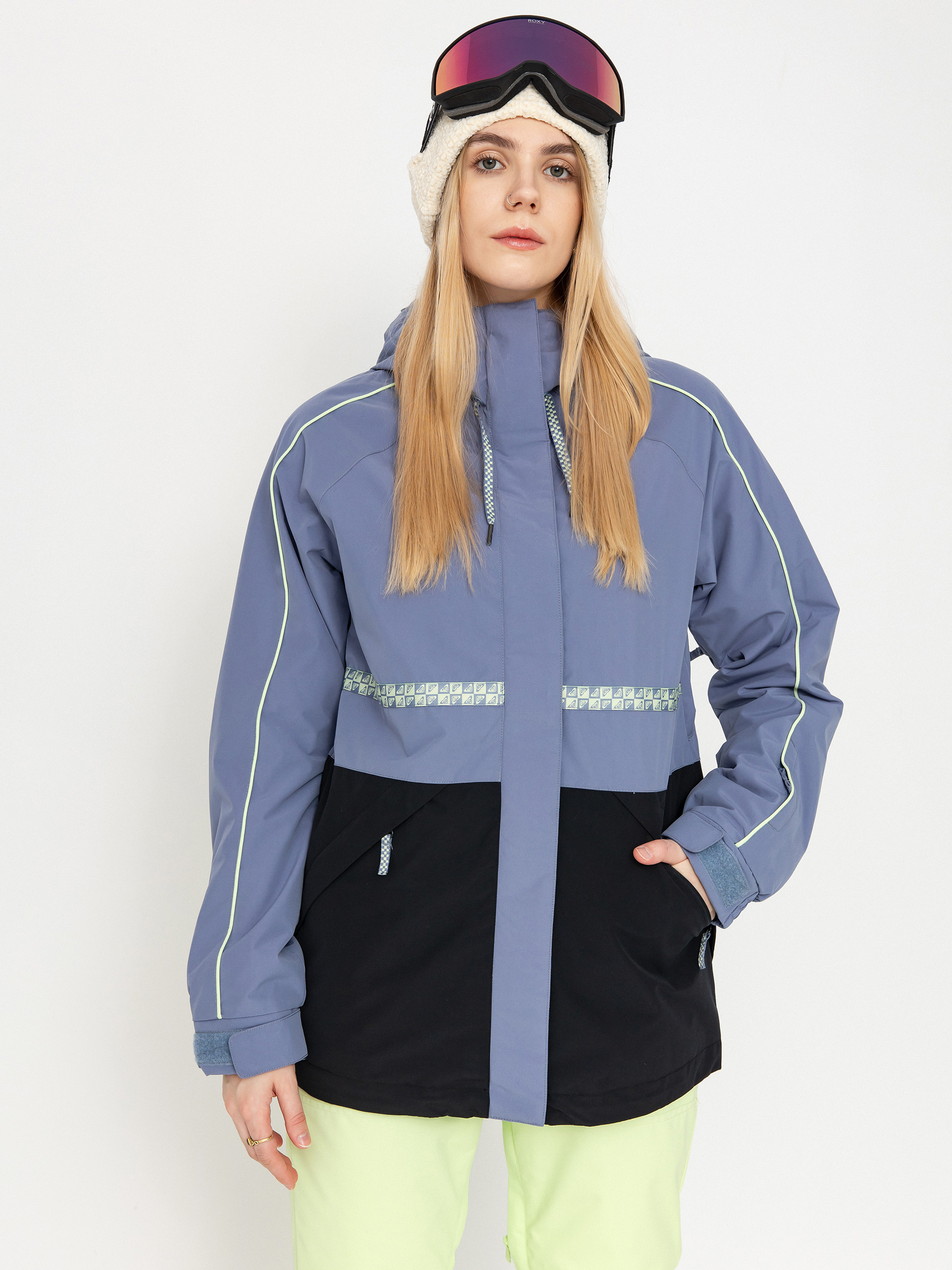 Dámská Snowboardová bunda Roxy Highridge Hoodie (wild wind)