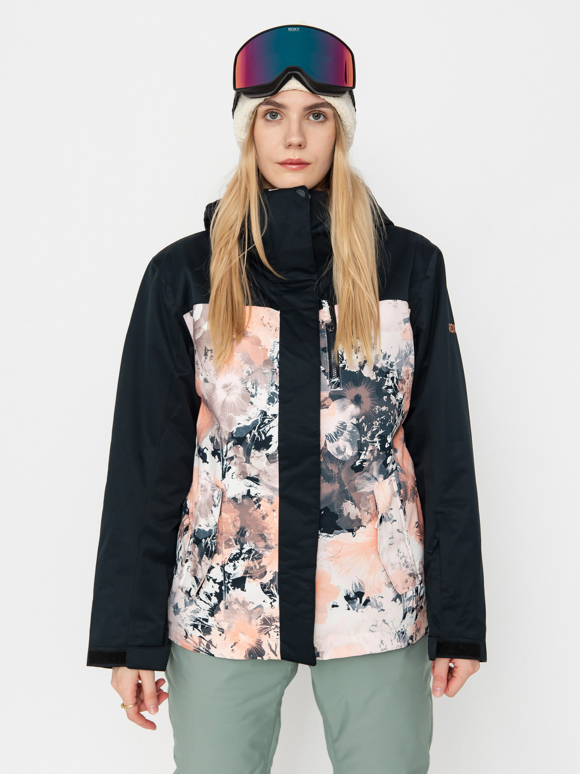 Snowboardová bunda Roxy Jetty Block Wmn (dreamy picture)