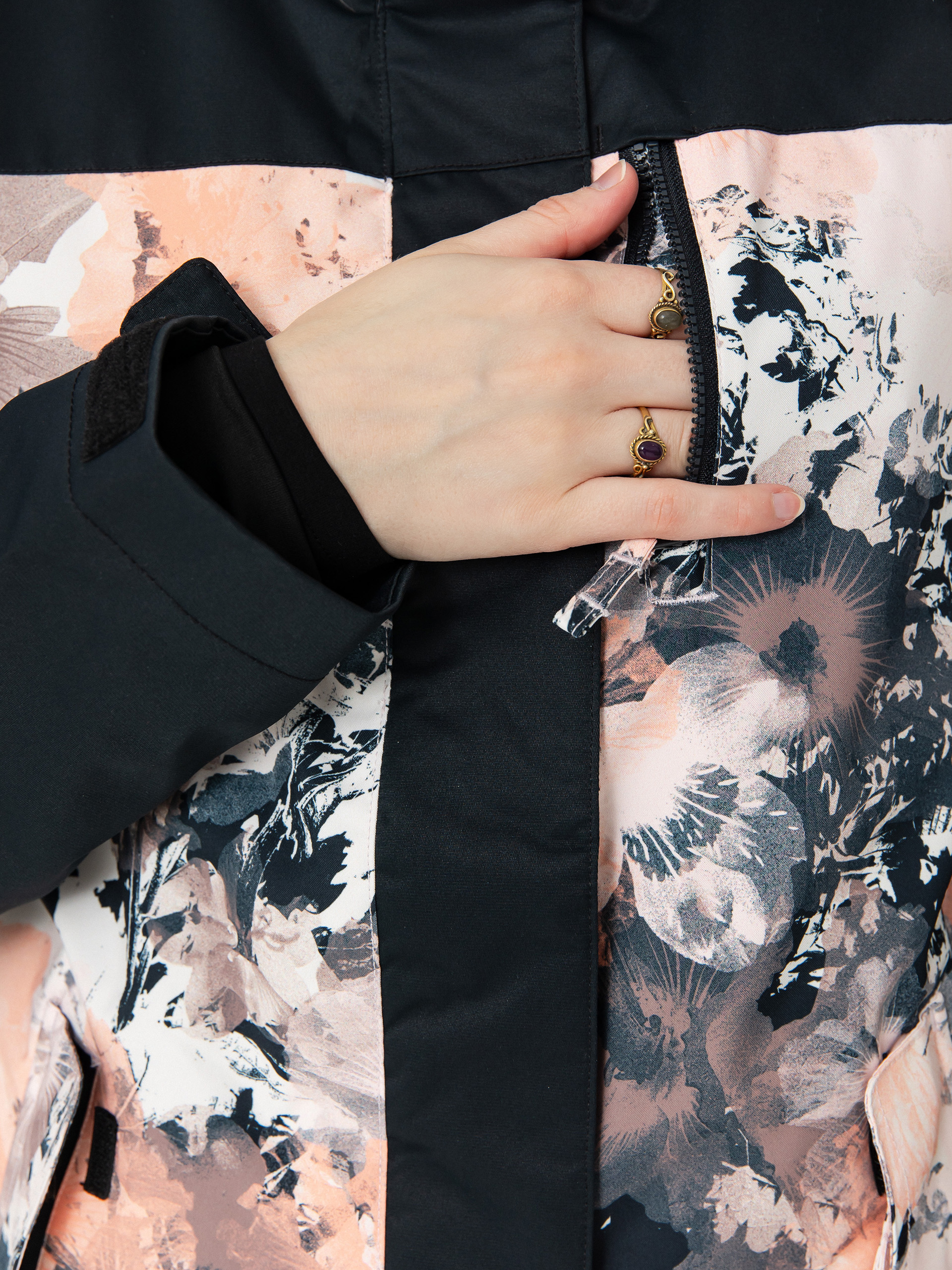 Dámská Snowboardová bunda Roxy Jetty Block (dreamy picture)