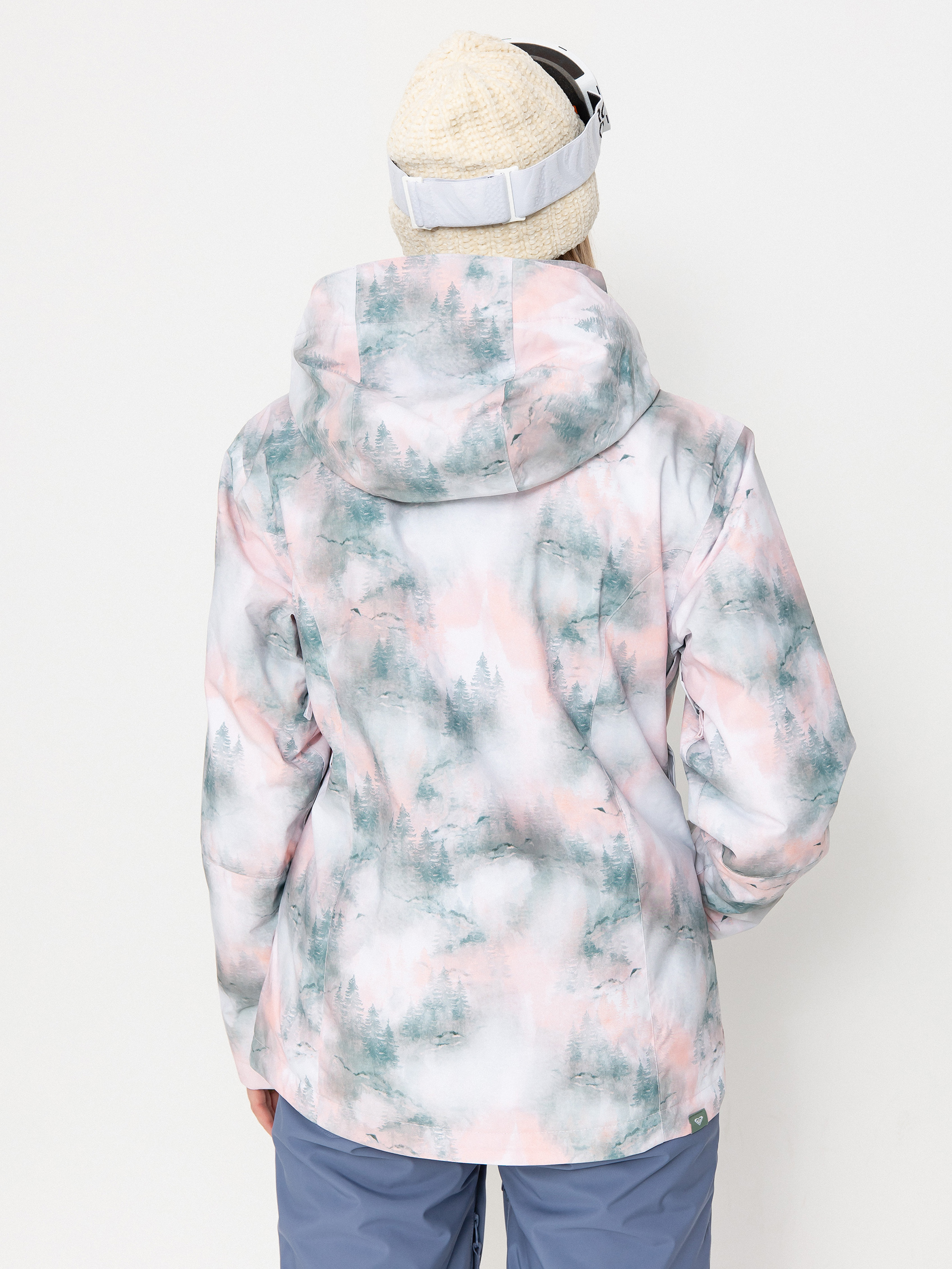 Dámská Snowboardová bunda Roxy Jetty (mystery fog)