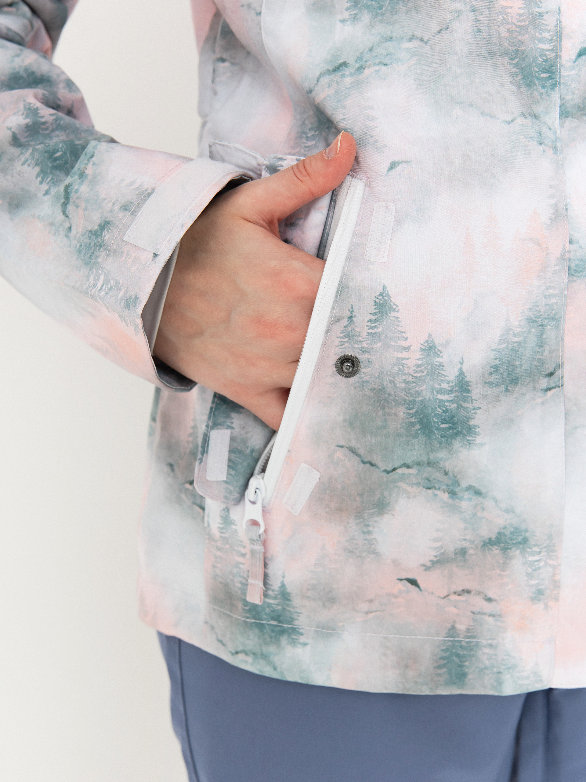 Dámská Snowboardová bunda Roxy Jetty (mystery fog)