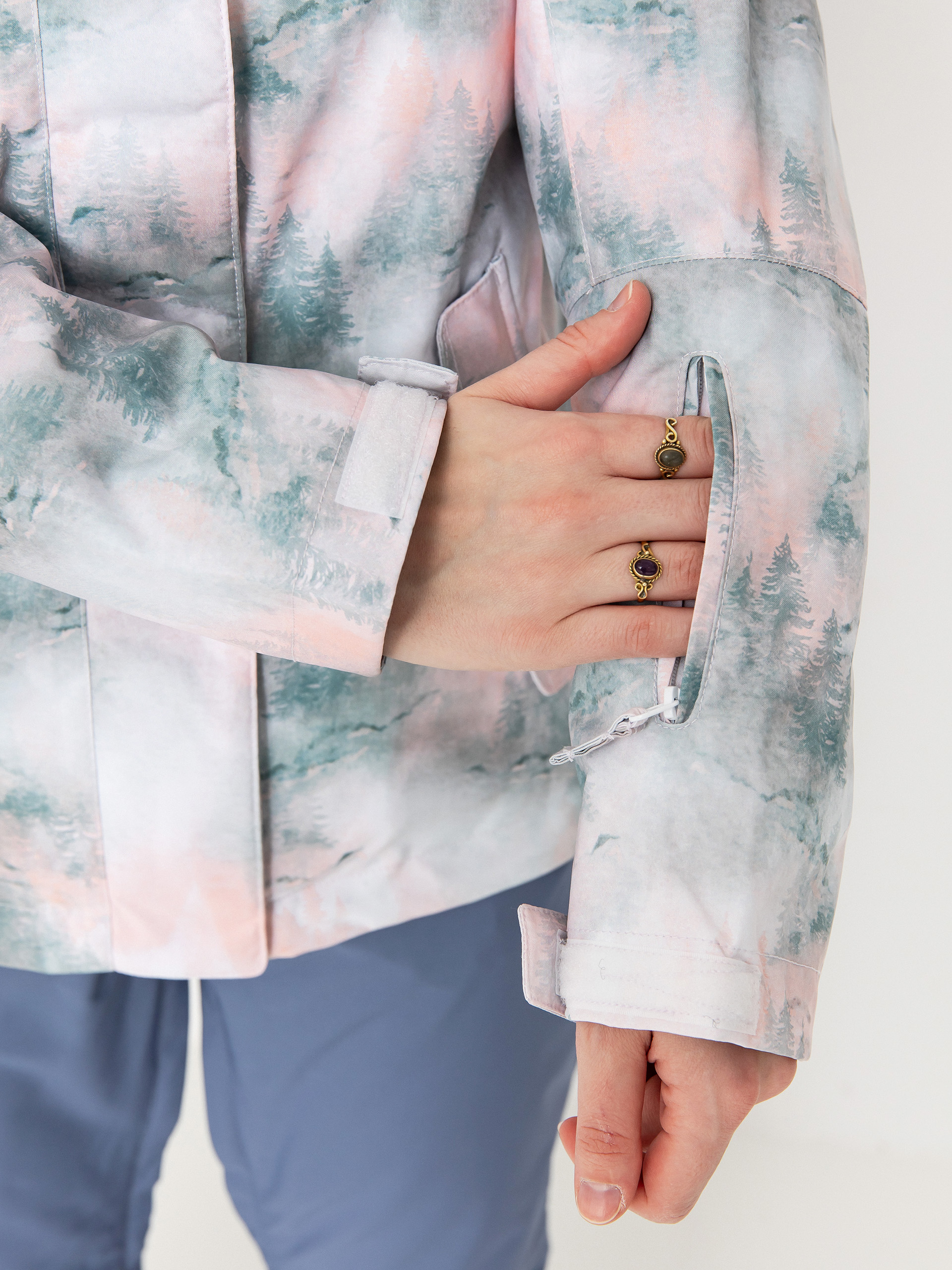 Dámská Snowboardová bunda Roxy Jetty (mystery fog)