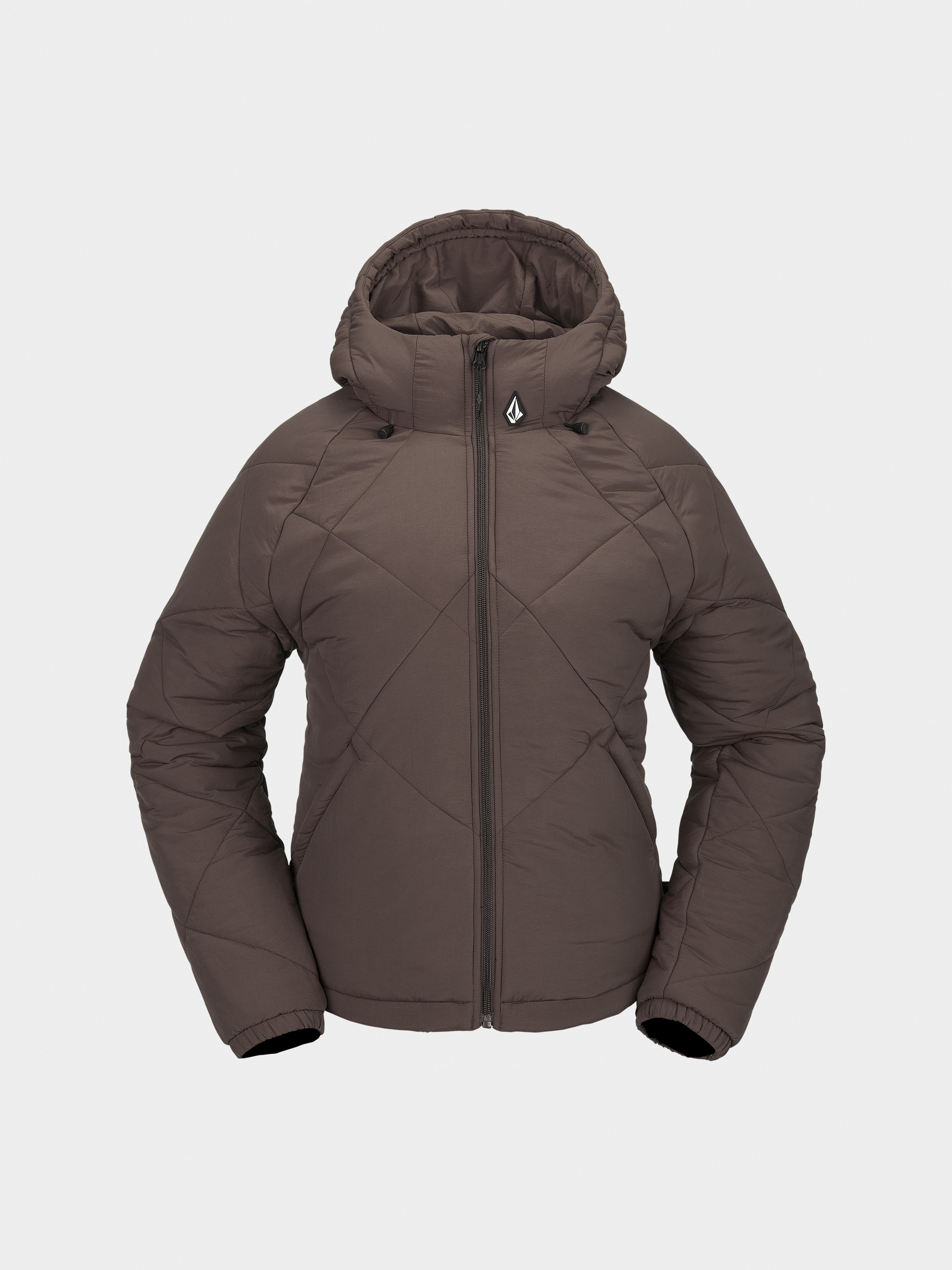 Dámská Snowboardová bunda Volcom Quinn Puff (mahogany)