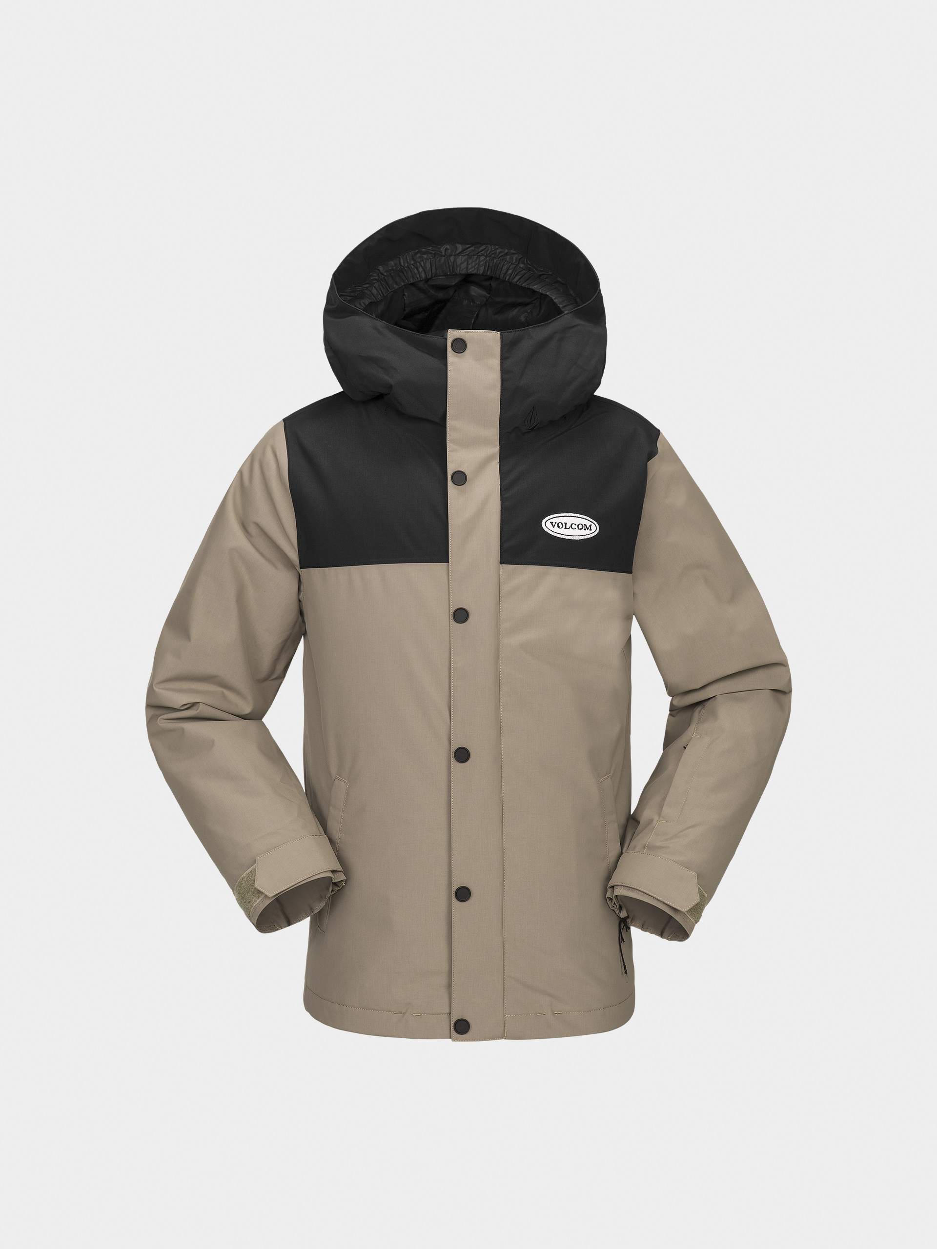 Snowboardovu00e1 bunda Volcom Stone.91 Ins JR (chestnut brown)