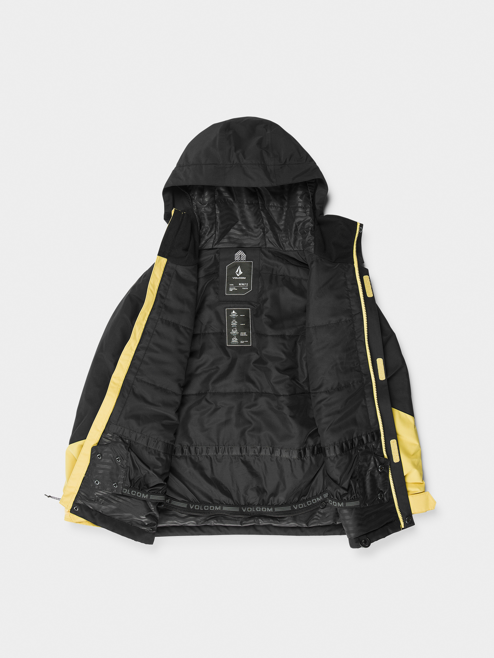 Snowboardová bunda Volcom Ryder Ins JR (dark yellow)
