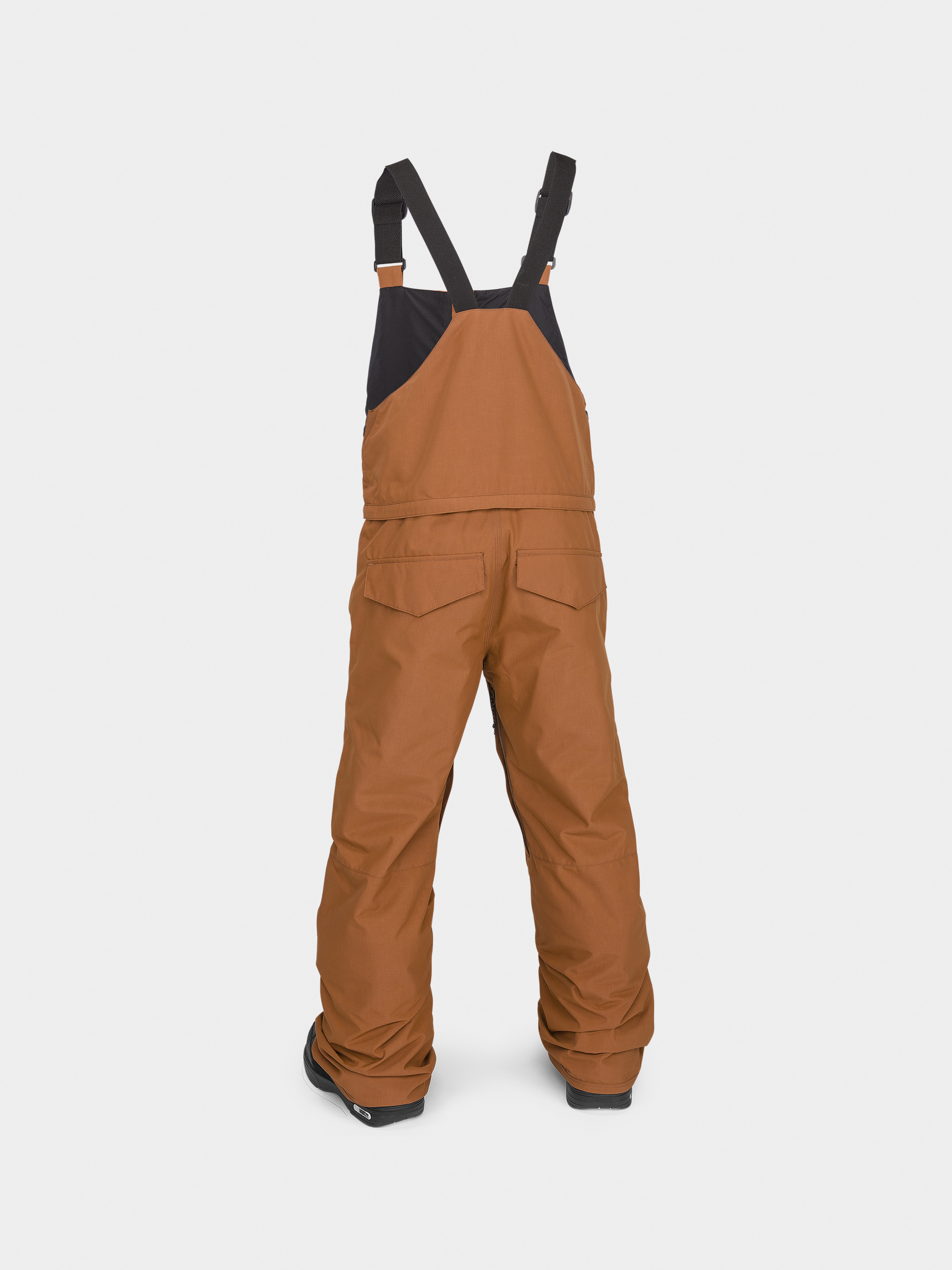 Snowboardové kalhoty  Volcom Barkley Ins Bib Overall JR (caramel)