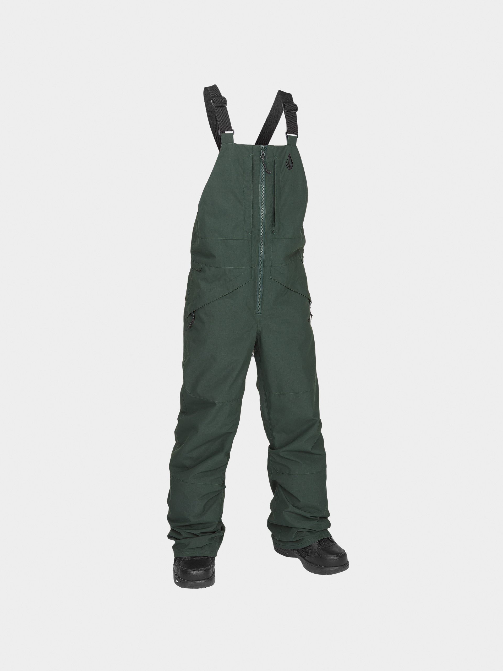 Snowboardové kalhoty  Volcom Barkley Ins Bib Overall JR (scarab)