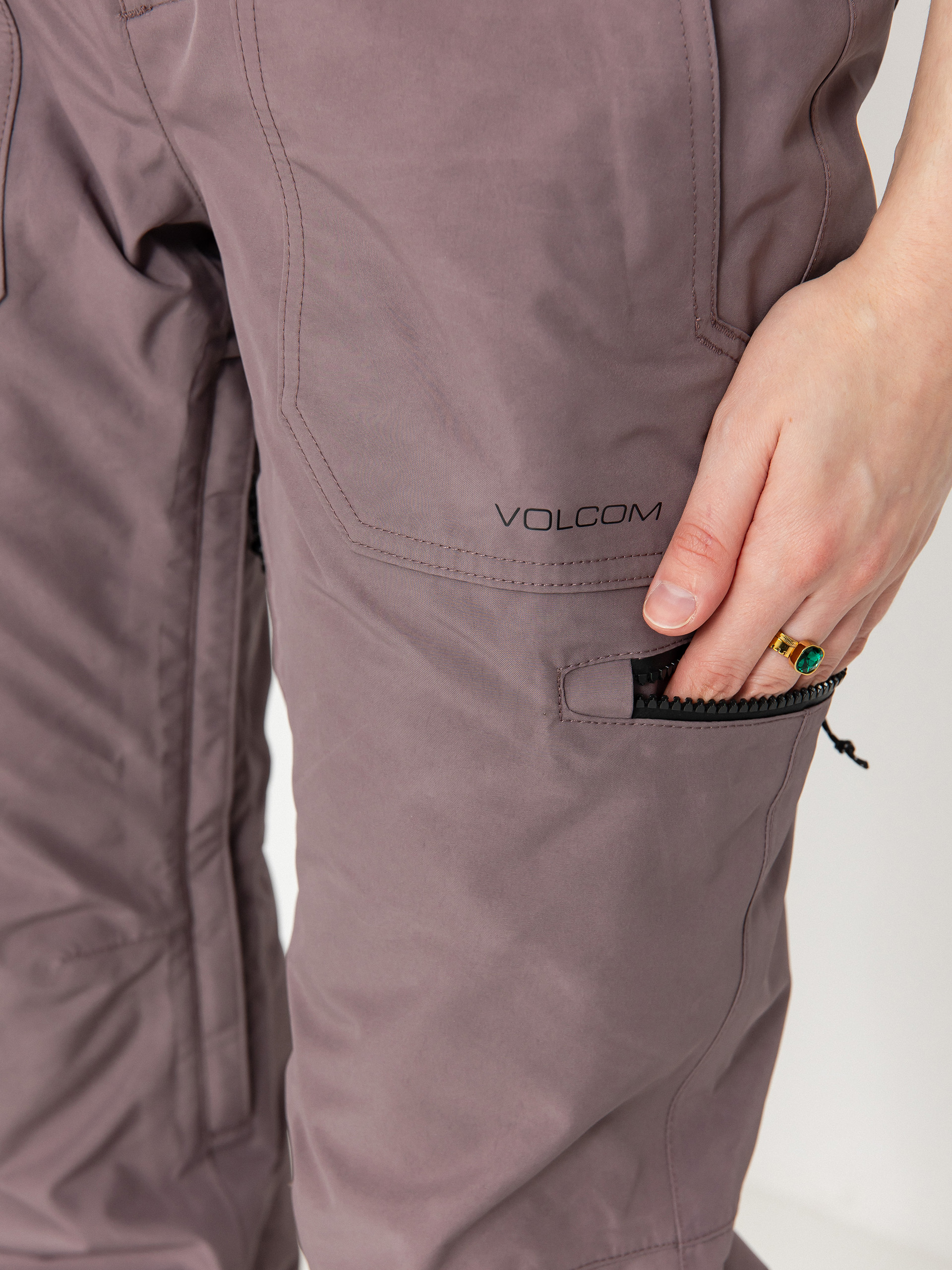 Dámské Snowboardové kalhoty  Volcom Knox Ins Gore Tex (dusty lavender)