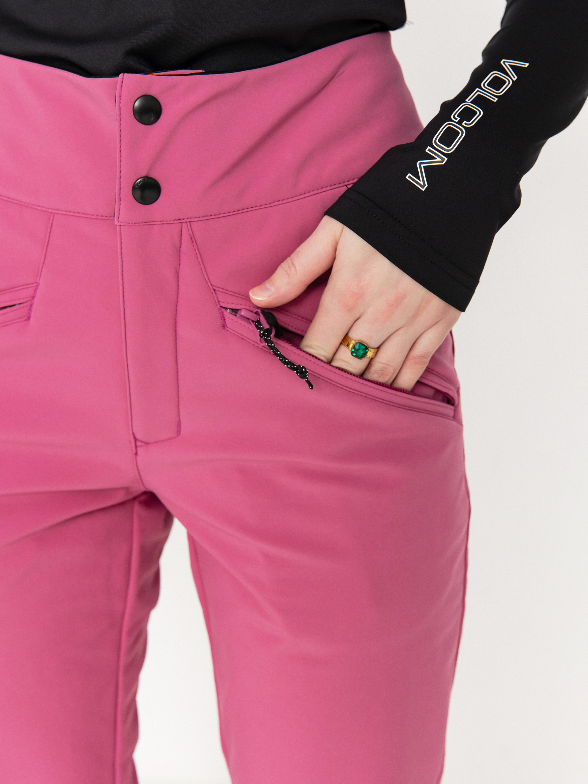 Dámské Snowboardové kalhoty  Volcom Battle Stretch (blurred violet)