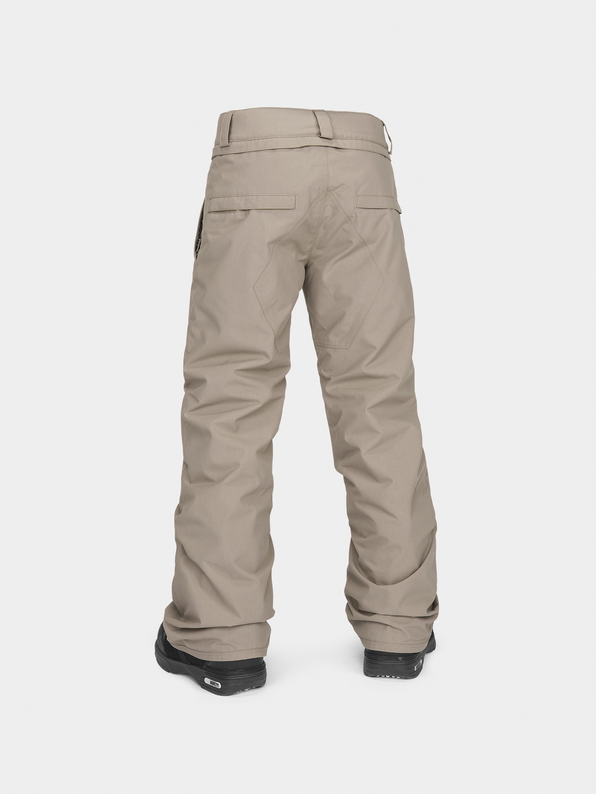 Snowboardové kalhoty  Volcom Freakin Chino Youth Ins JR (chestnut brown)