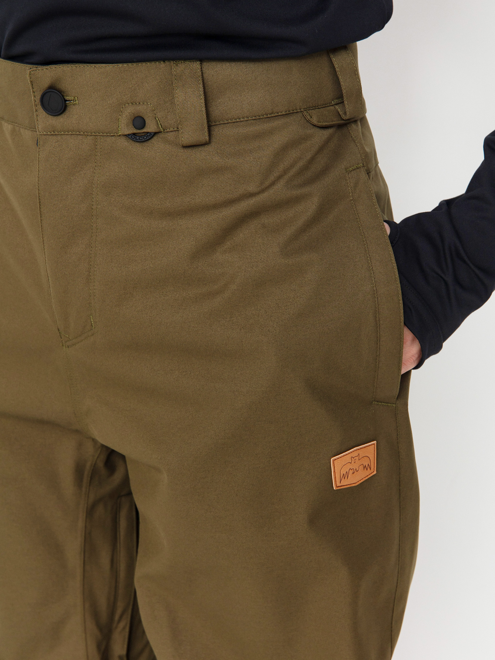 Pánské Snowboardové kalhoty  Volcom Arthur 20K (ivy)