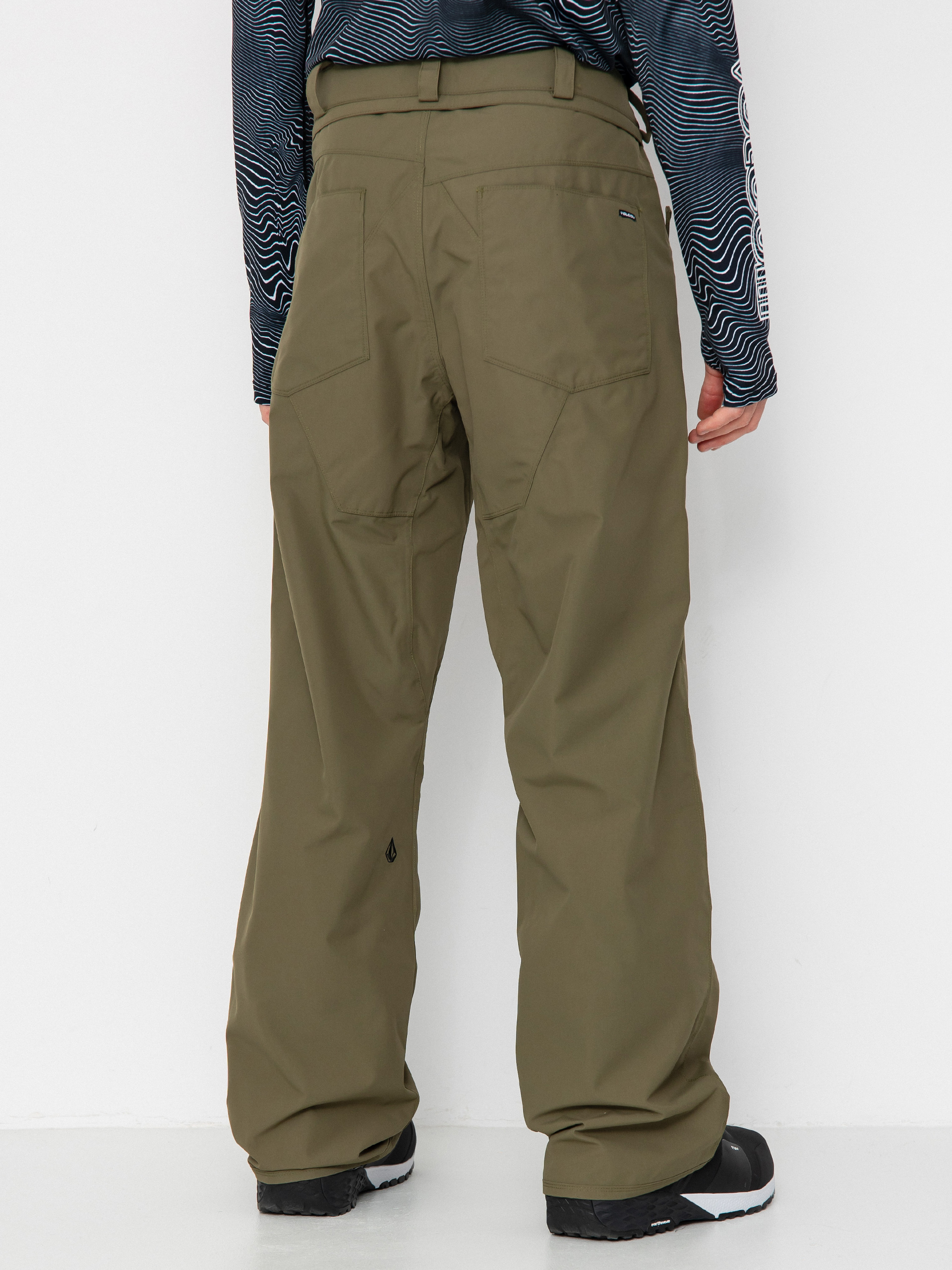 Pánské Snowboardové kalhoty  Volcom 5 Pocket (ivy)