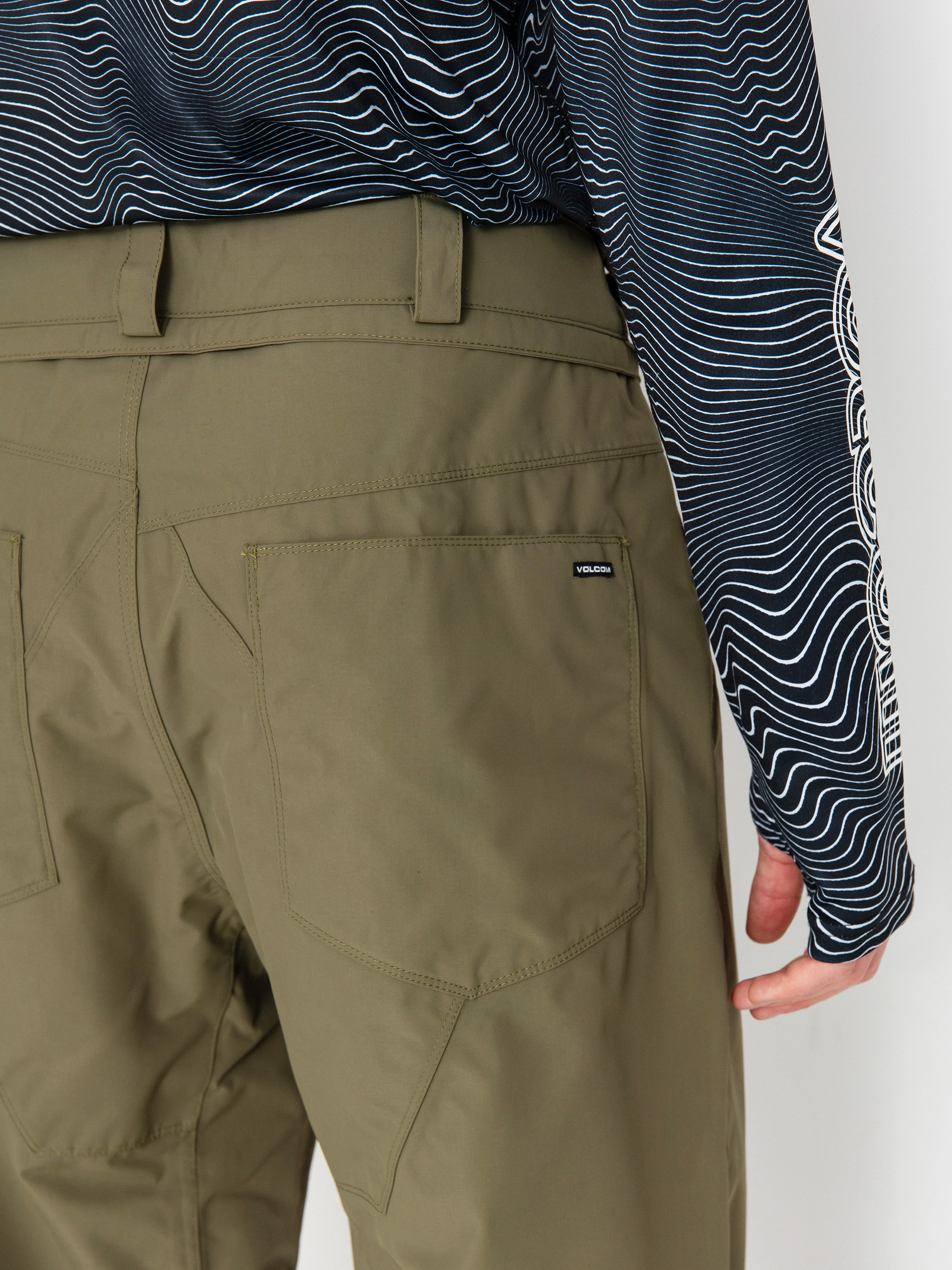 Pánské Snowboardové kalhoty  Volcom 5 Pocket (ivy)