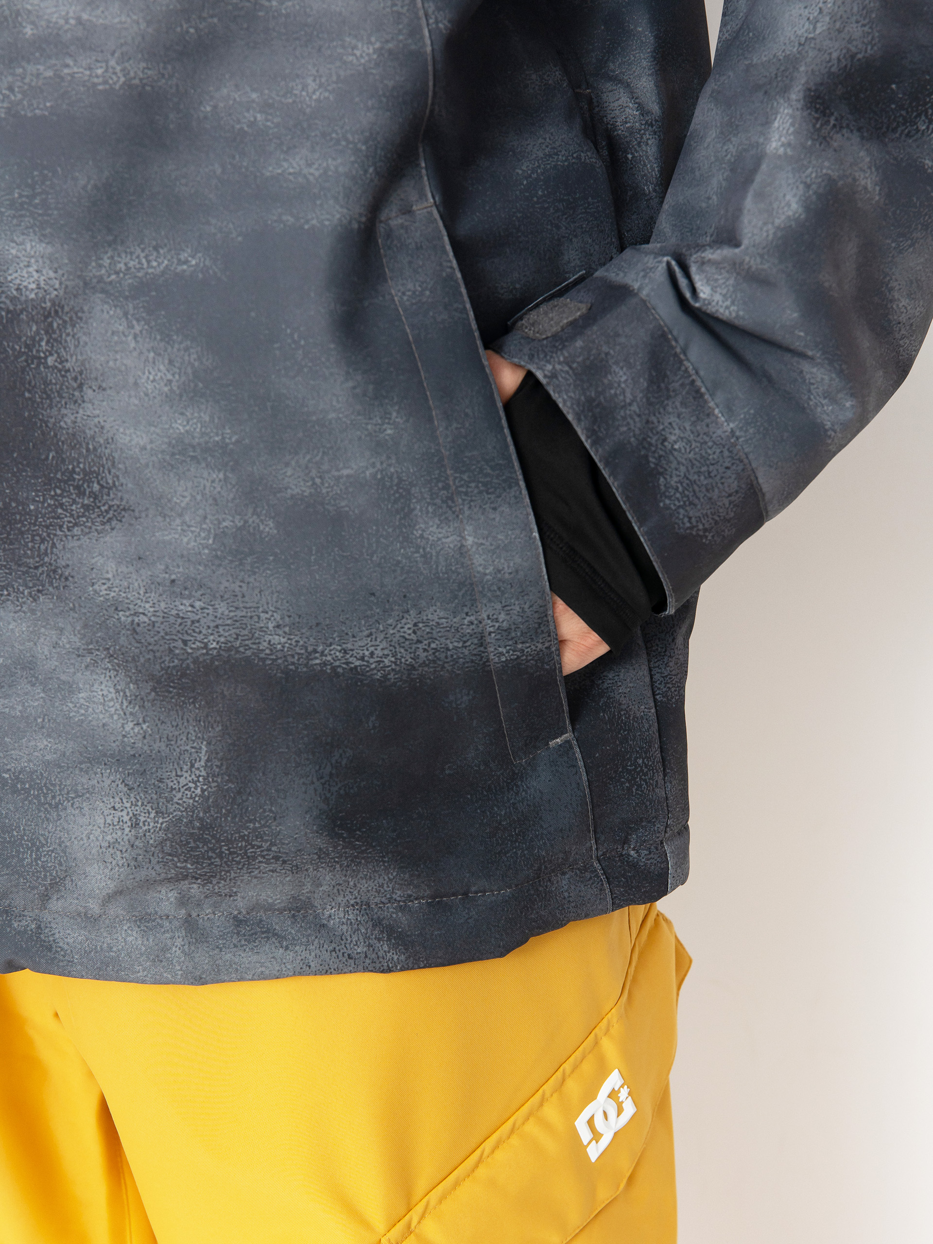 Pánská Snowboardová bunda DC Basis Print (overspray)