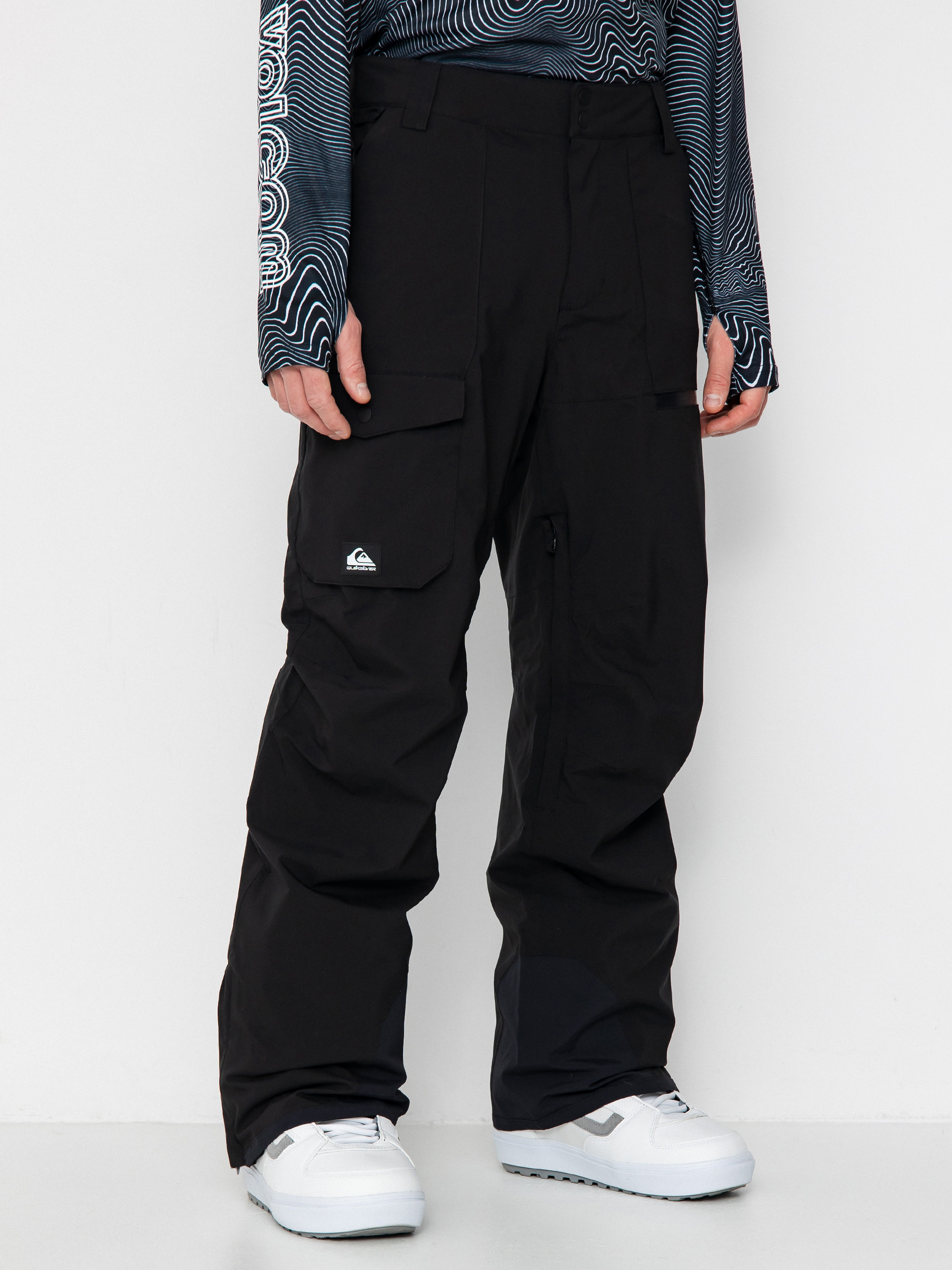 Pánské Snowboardové kalhoty  Quiksilver Utility (true black)