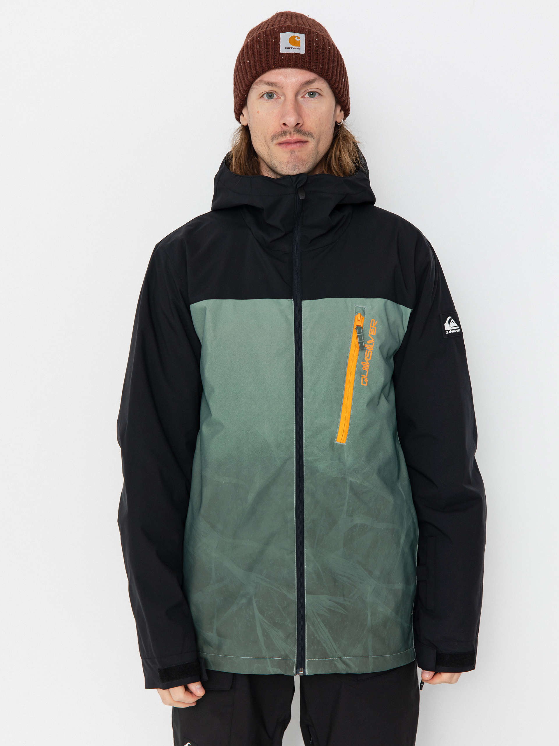 Snowboardovu00e1 bunda Quiksilver Morton (gradient iced sea sp)