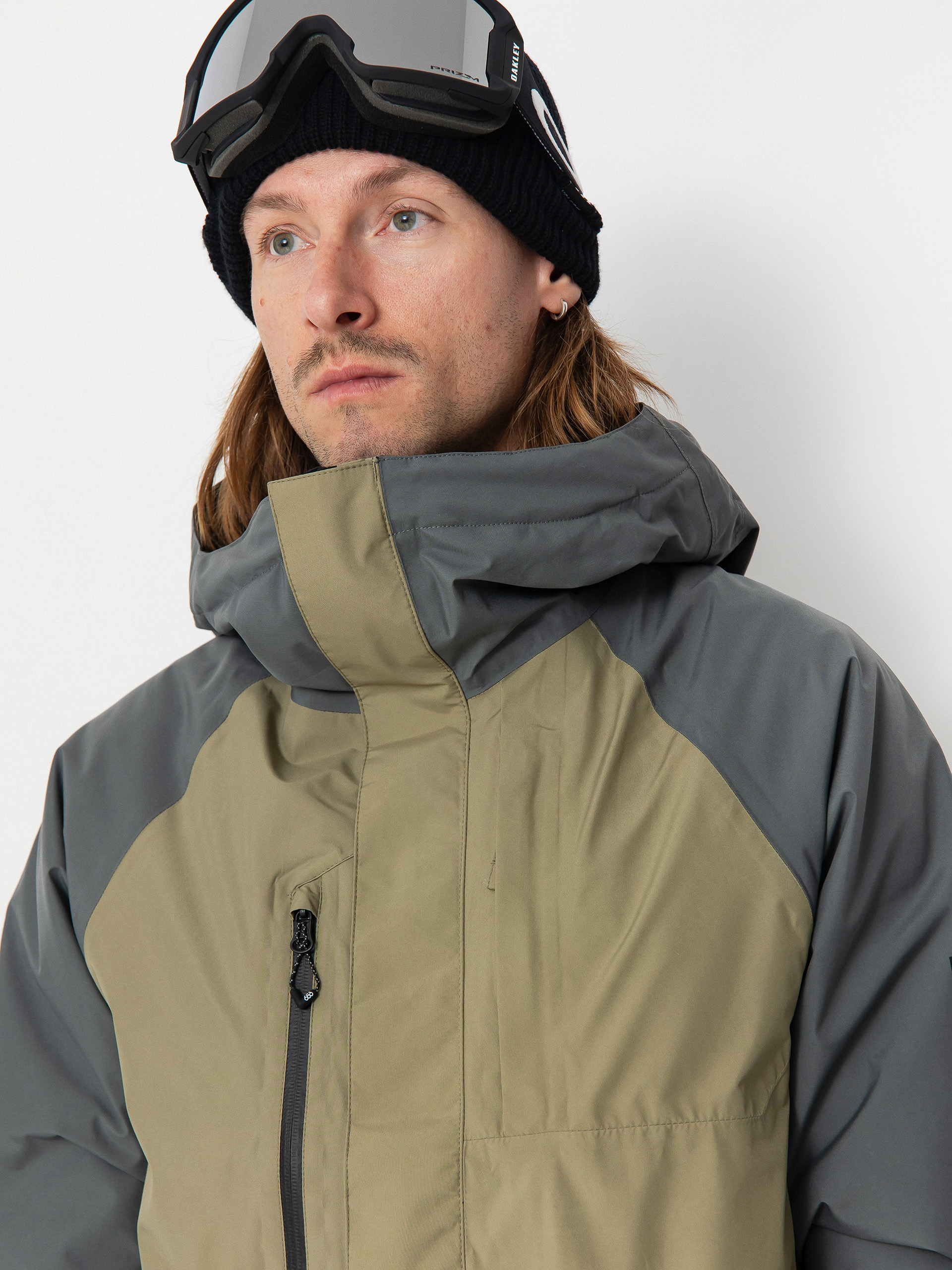 Pánská Snowboardová bunda 686 Gore Tex Core Inslulated (rhino grey colorblock)