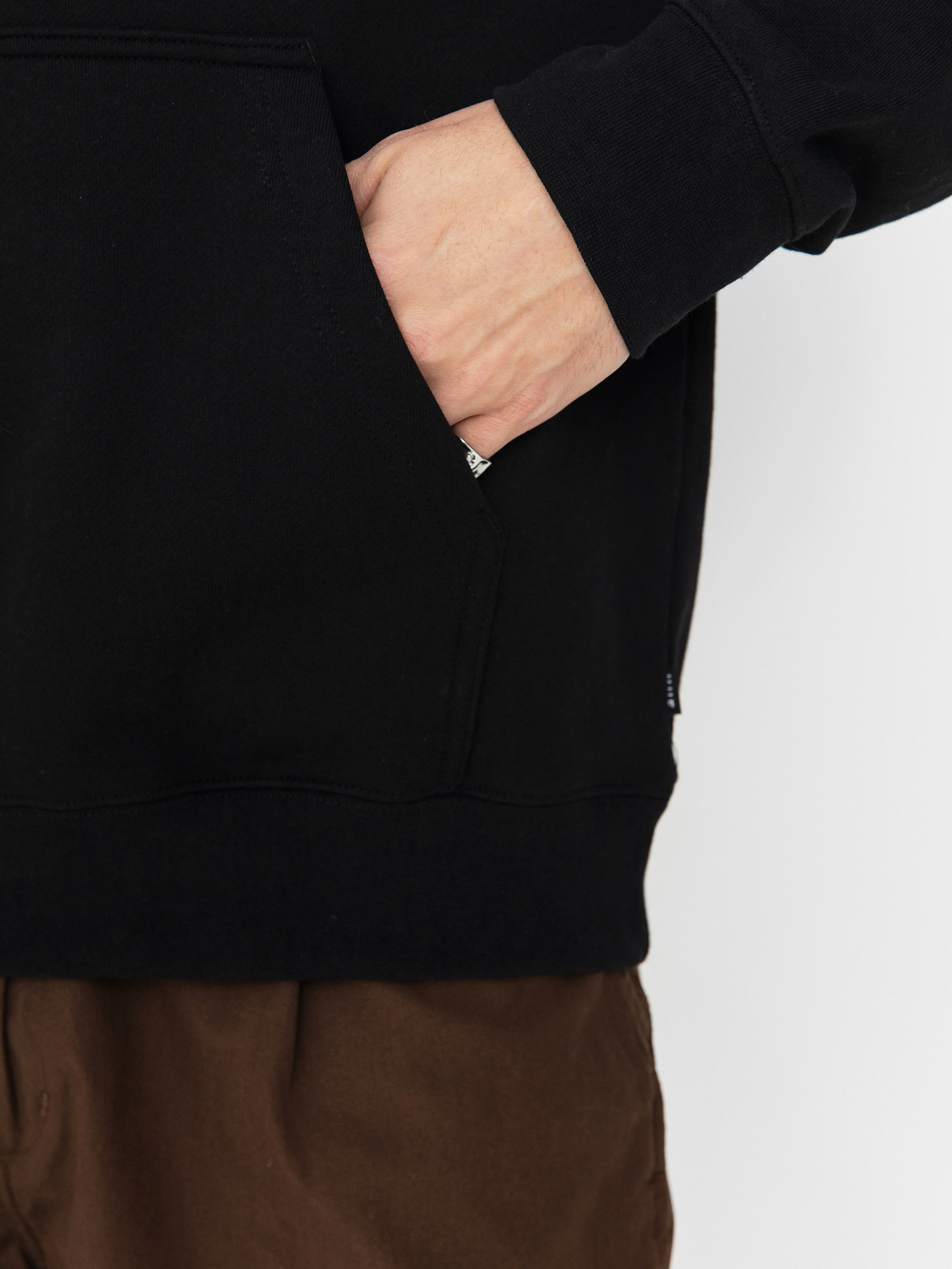 Mikina s kapucí HUF X Bronze Plantware HD (black)