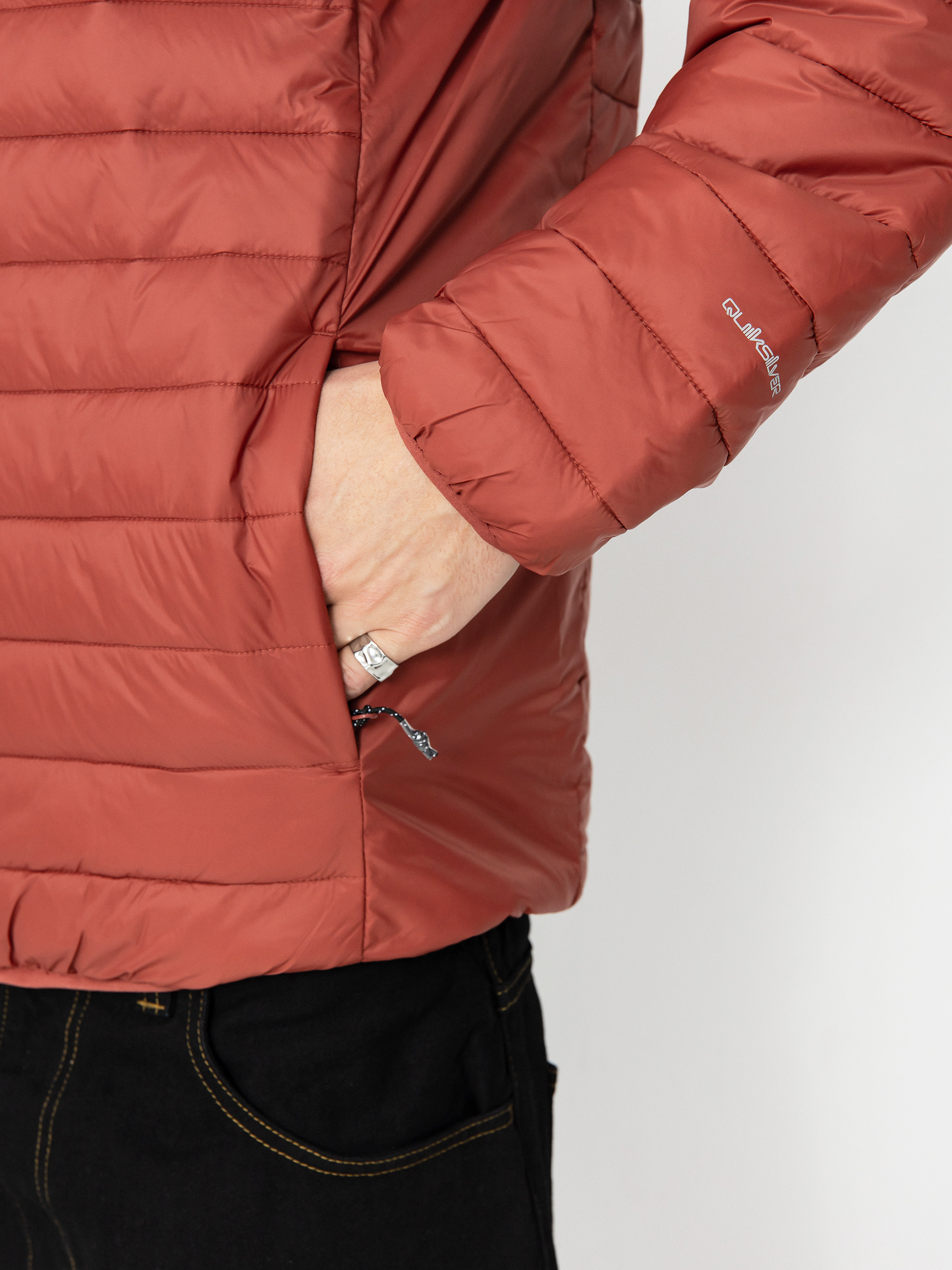 Bunda Quiksilver Scaly Hood (burgundy)