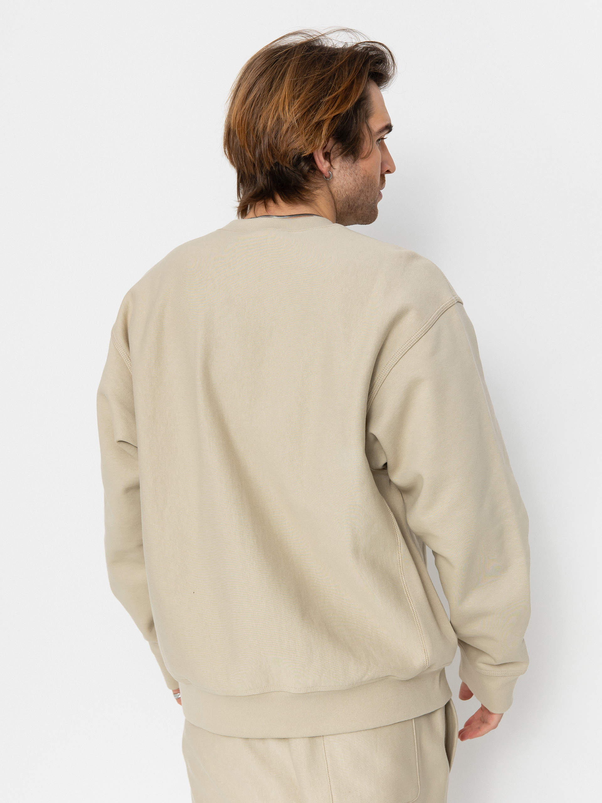 Mikina Carhartt WIP American Script (fleur de sel)