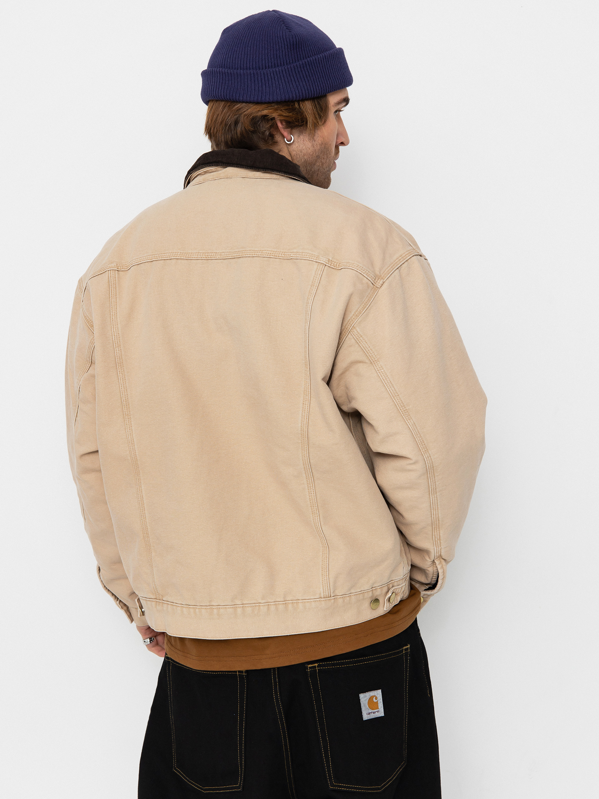 Bunda Carhartt WIP Dayton Trucker (dusty h brown/tobacco)