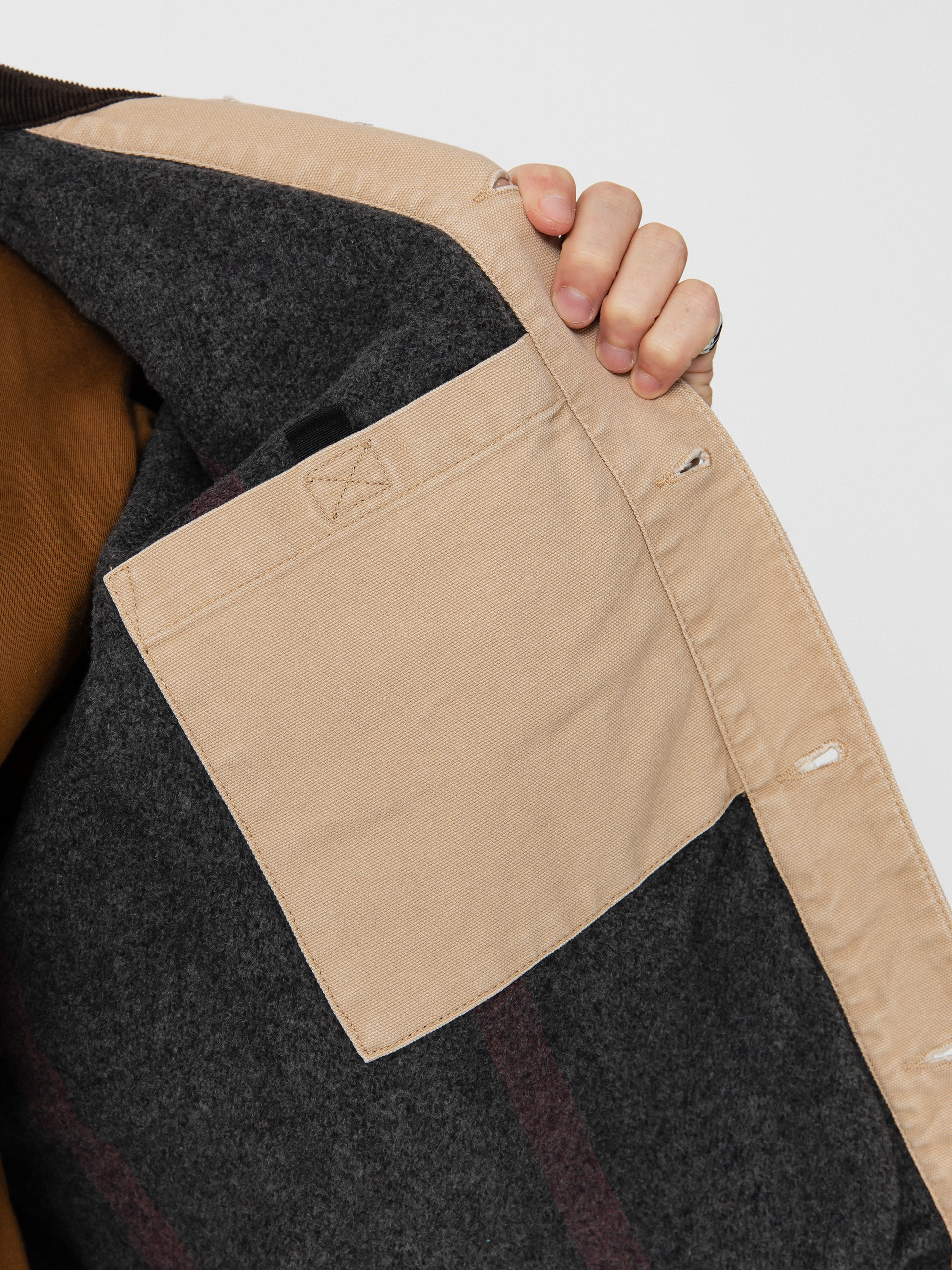 Bunda Carhartt WIP Dayton Trucker (dusty h brown/tobacco)